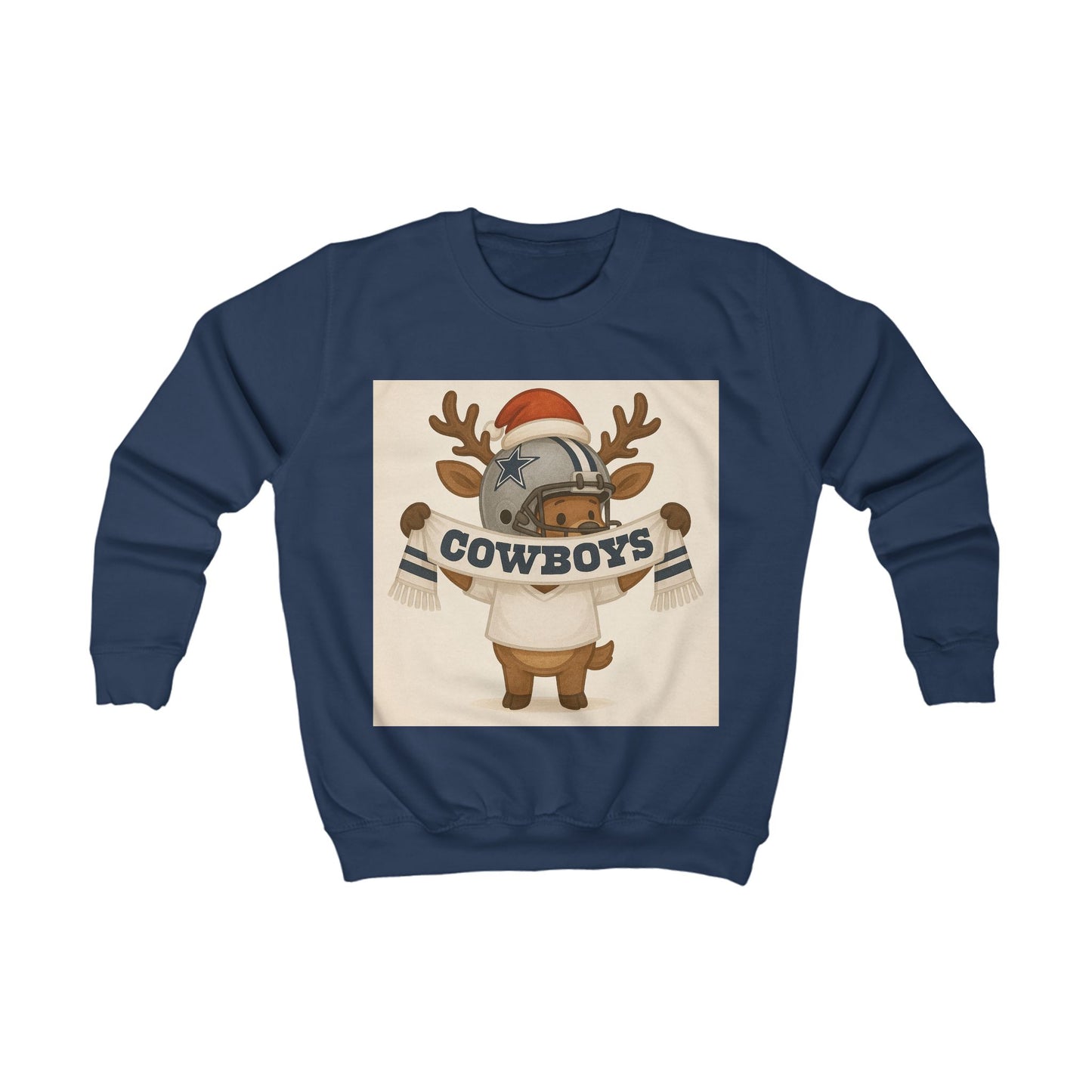 Dallas Cowboys Kids Christmas Sweatshirt