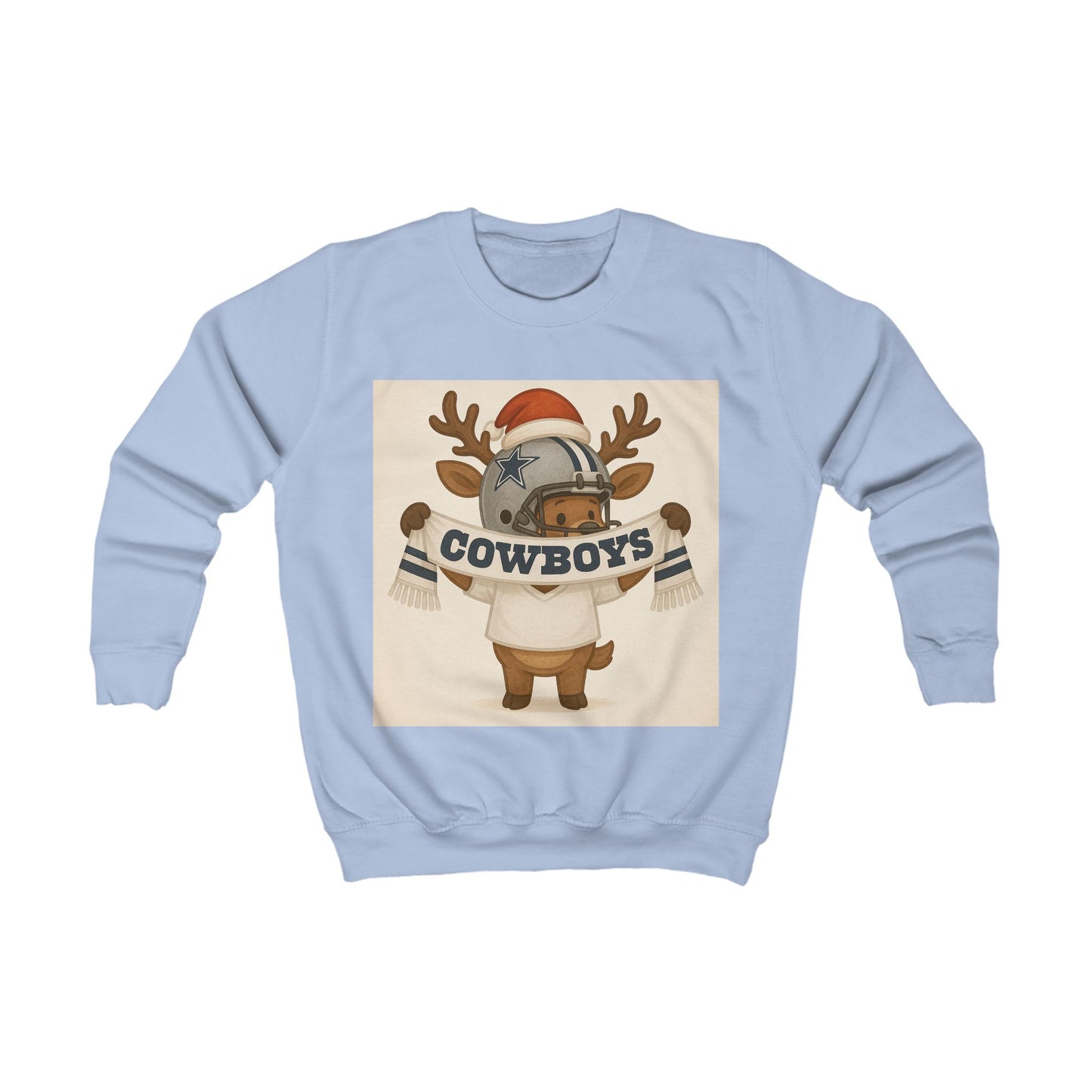Dallas Cowboys Kids Christmas Sweatshirt