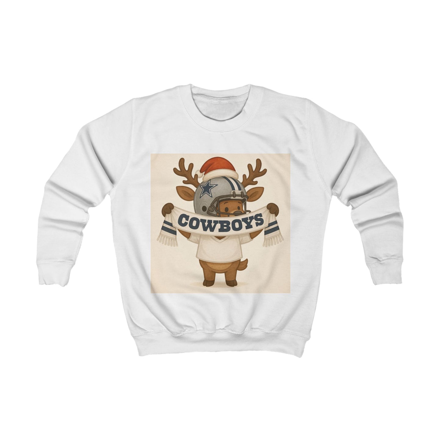 Dallas Cowboys Kids Christmas Sweatshirt