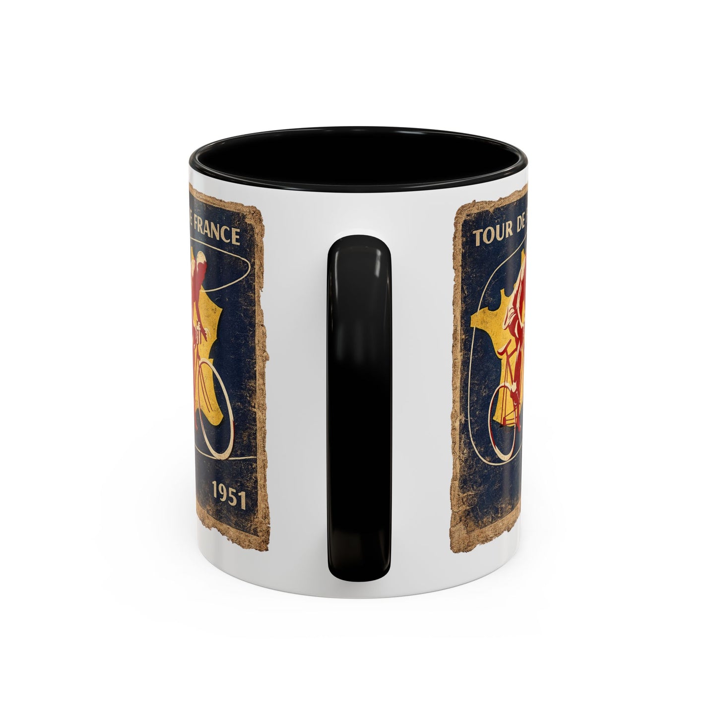 Tour de France 1951 Poster  Coffee Mug (11, 15oz)