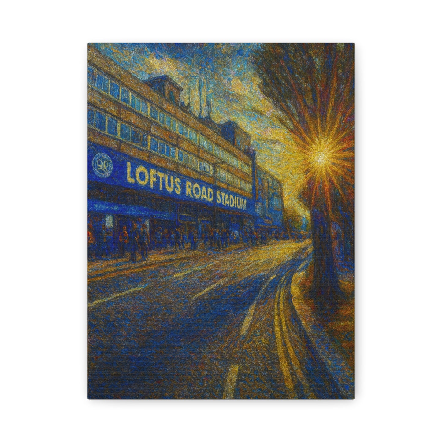 Queens Park Rangers Loftus Road Stadium Canvas Print