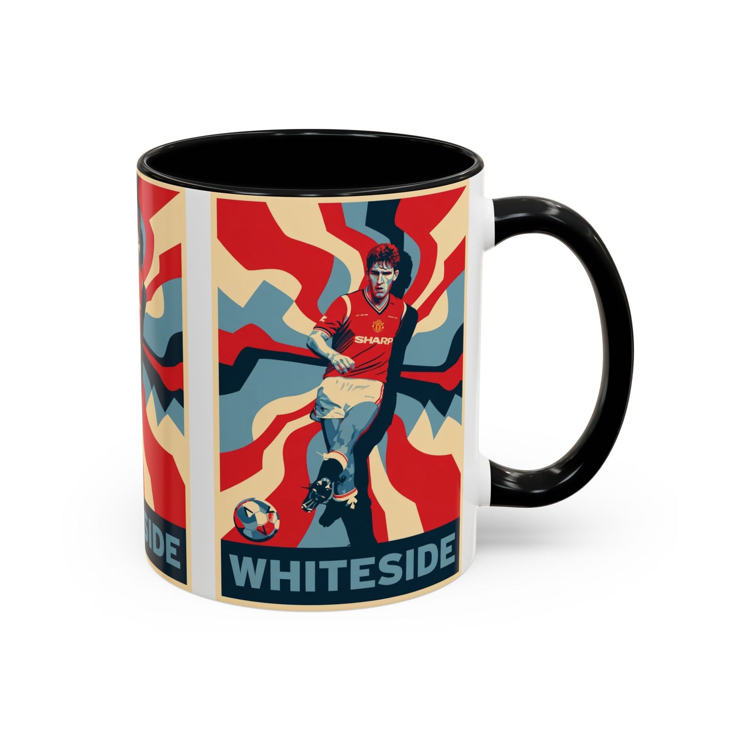 Norman Whiteside Accent Coffee Mug (11, 15oz)