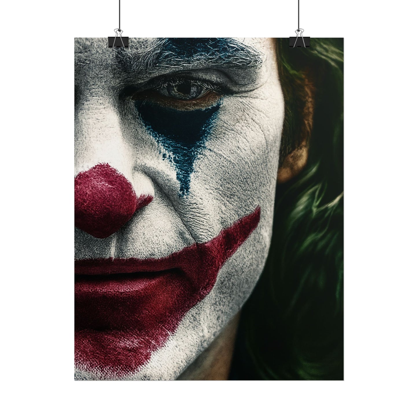Joker Half Face Poster