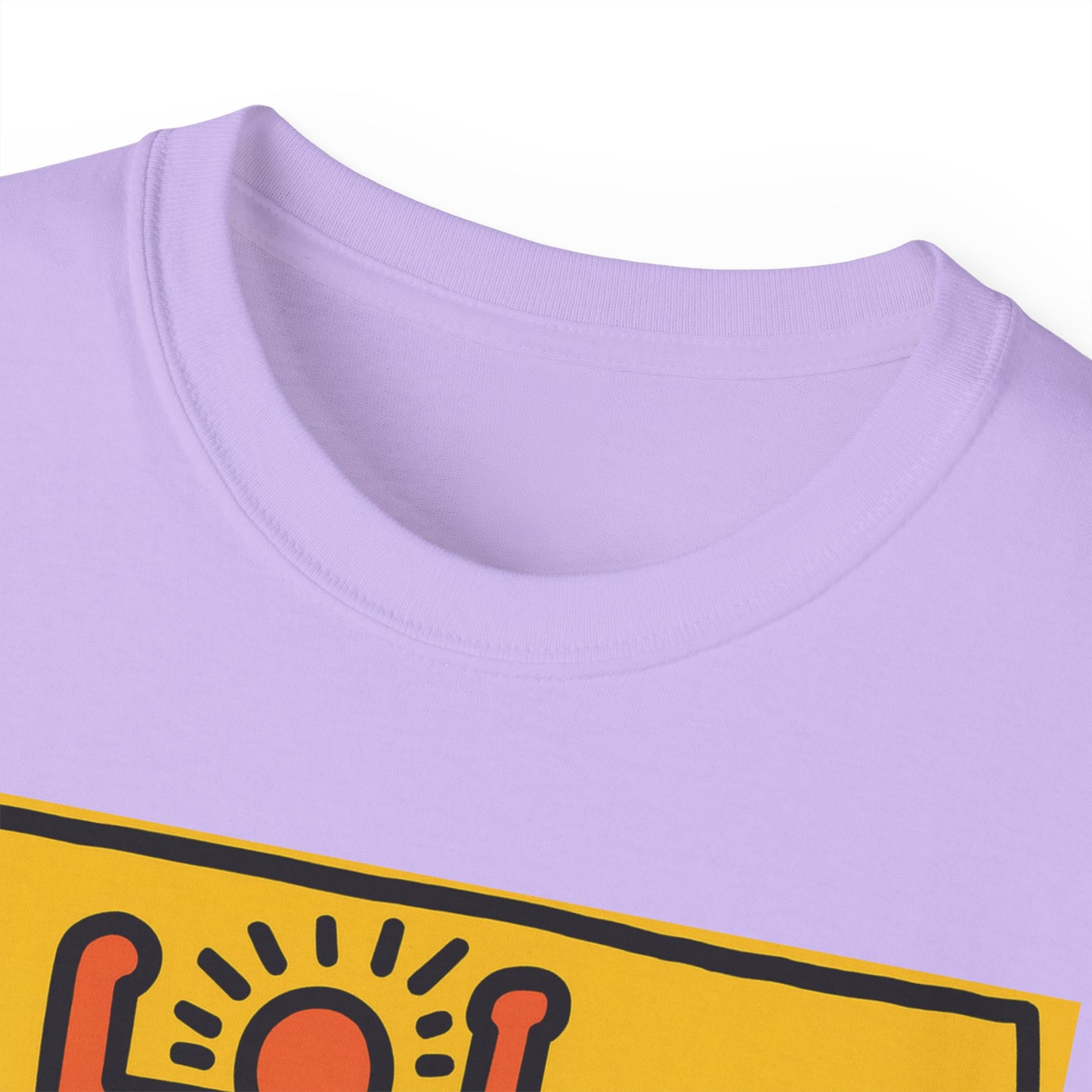 Keith Haring Plate No. 1 (from the Growing suite) Orange T-Shirt