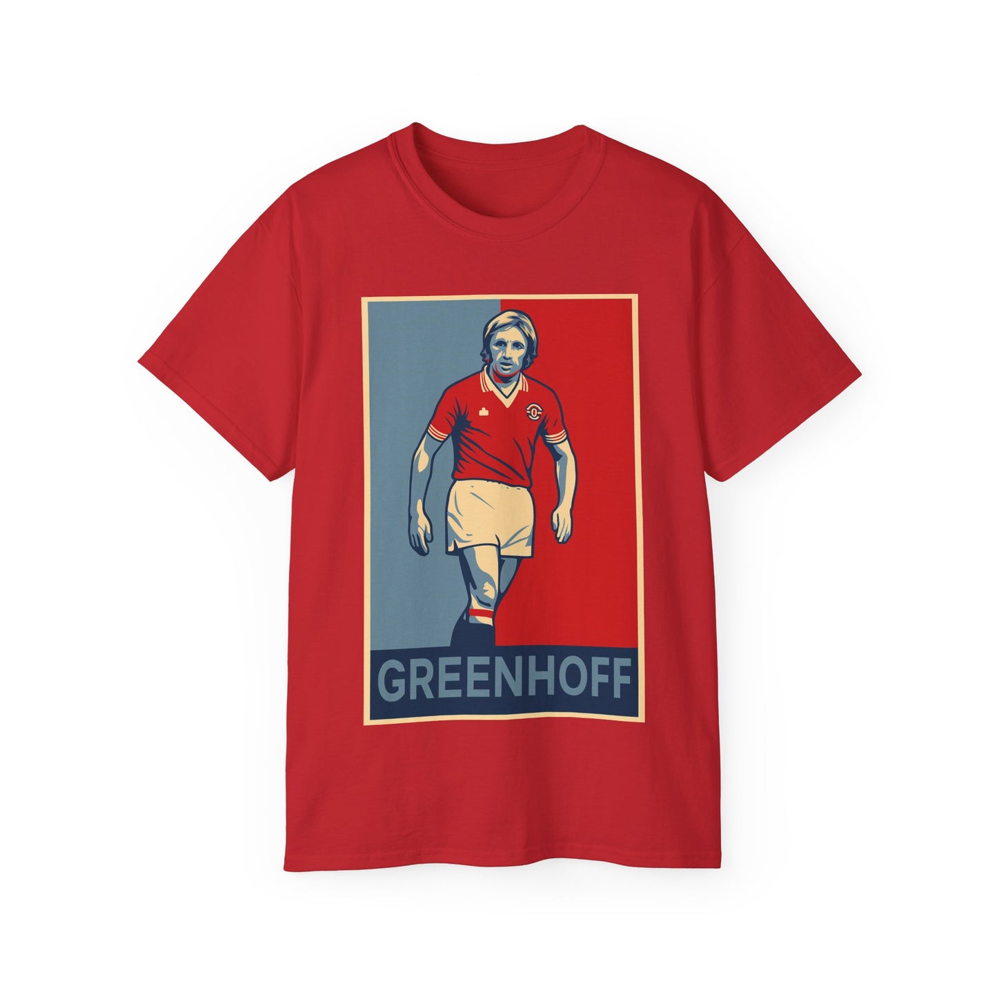 Jimmy Greenhoff Hope Home T-Shirt - Manchester United