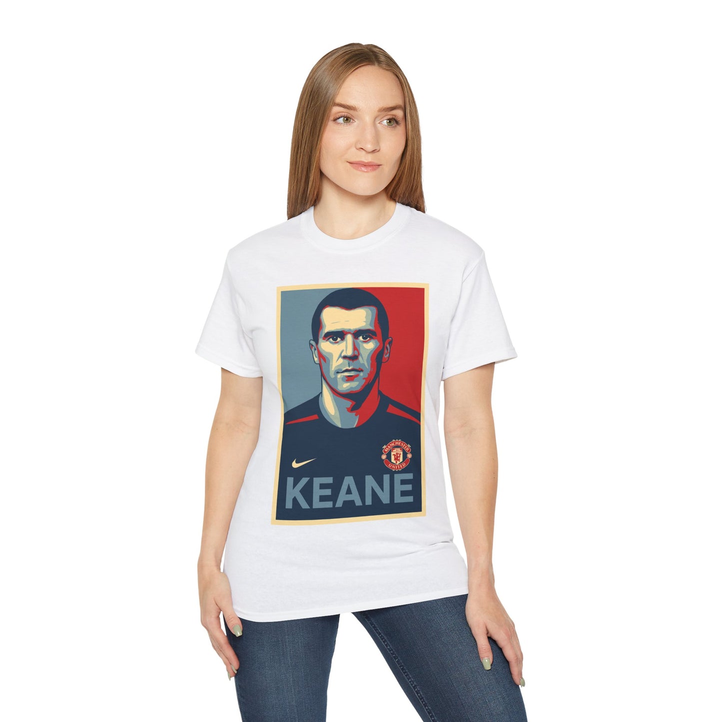 Roy Keane Hope Poster T-Shirt - Manchester United