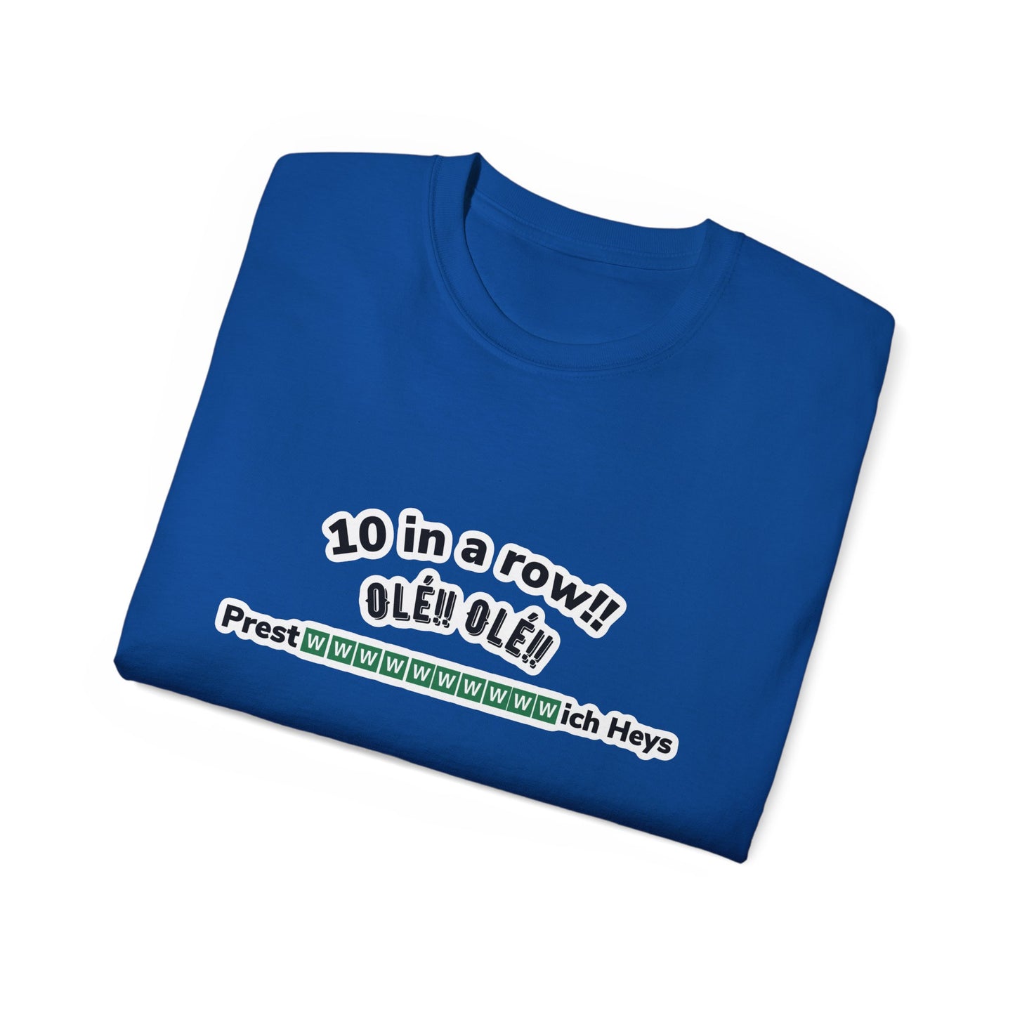 Prestwwwwwwwwwwich Heys Unisex Ultra Cotton Tee