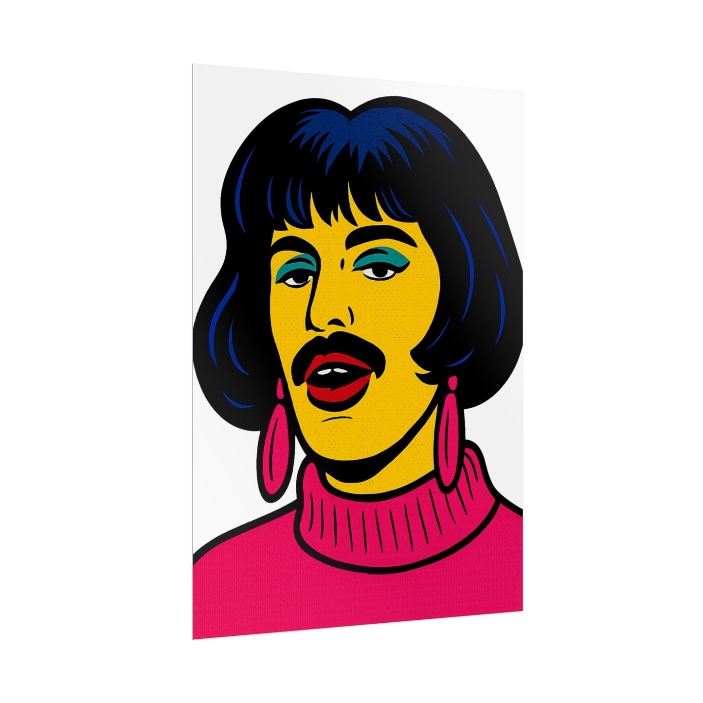 Mercury Pop Art I Want To Break Free Poster
