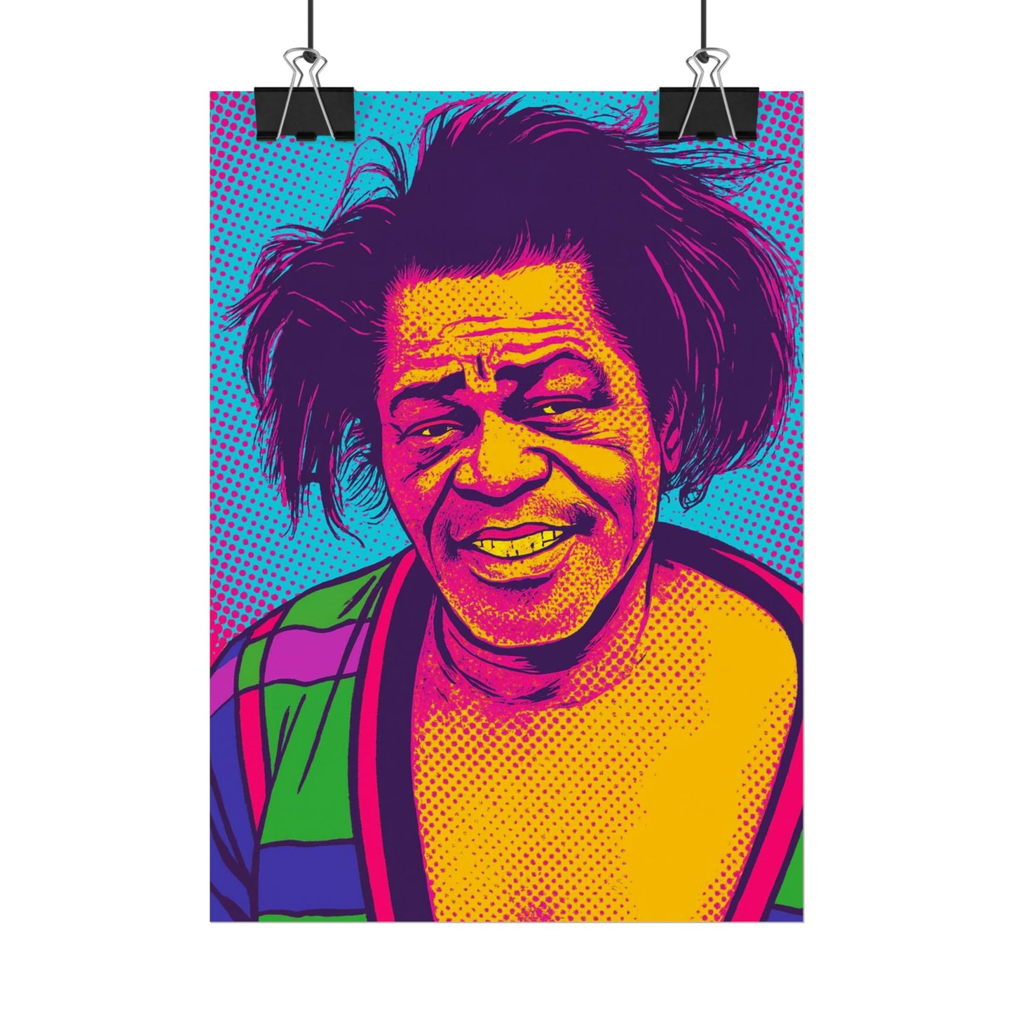 James Brown Pop Art Poster