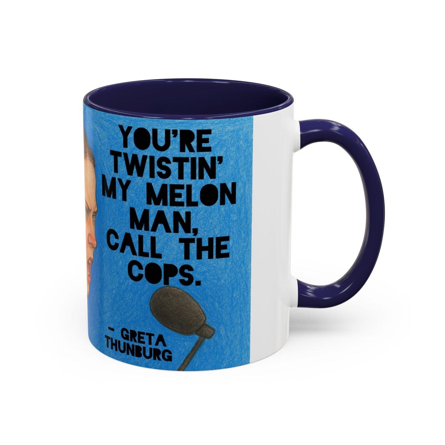 Greta Thunberg Happy Mondays Step On Mug