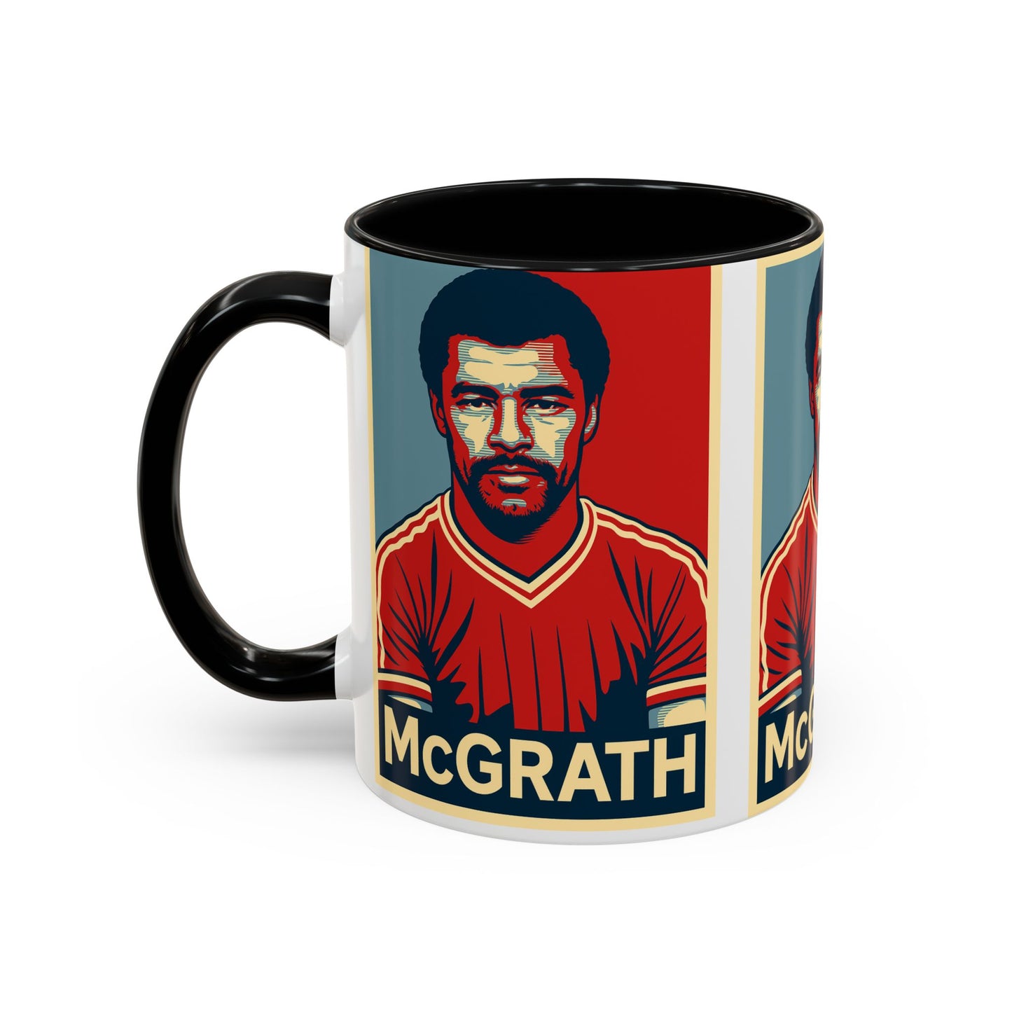 Paul McGrath Hope Poster Mug - Manchester United
