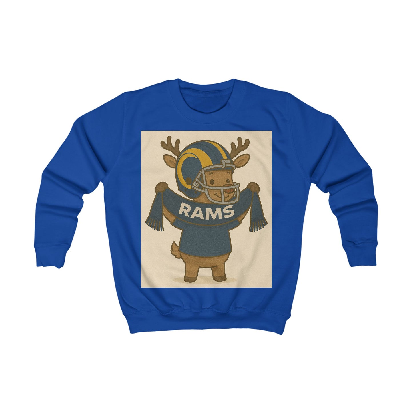 Kids LA Rams Christmas Sweatshirt