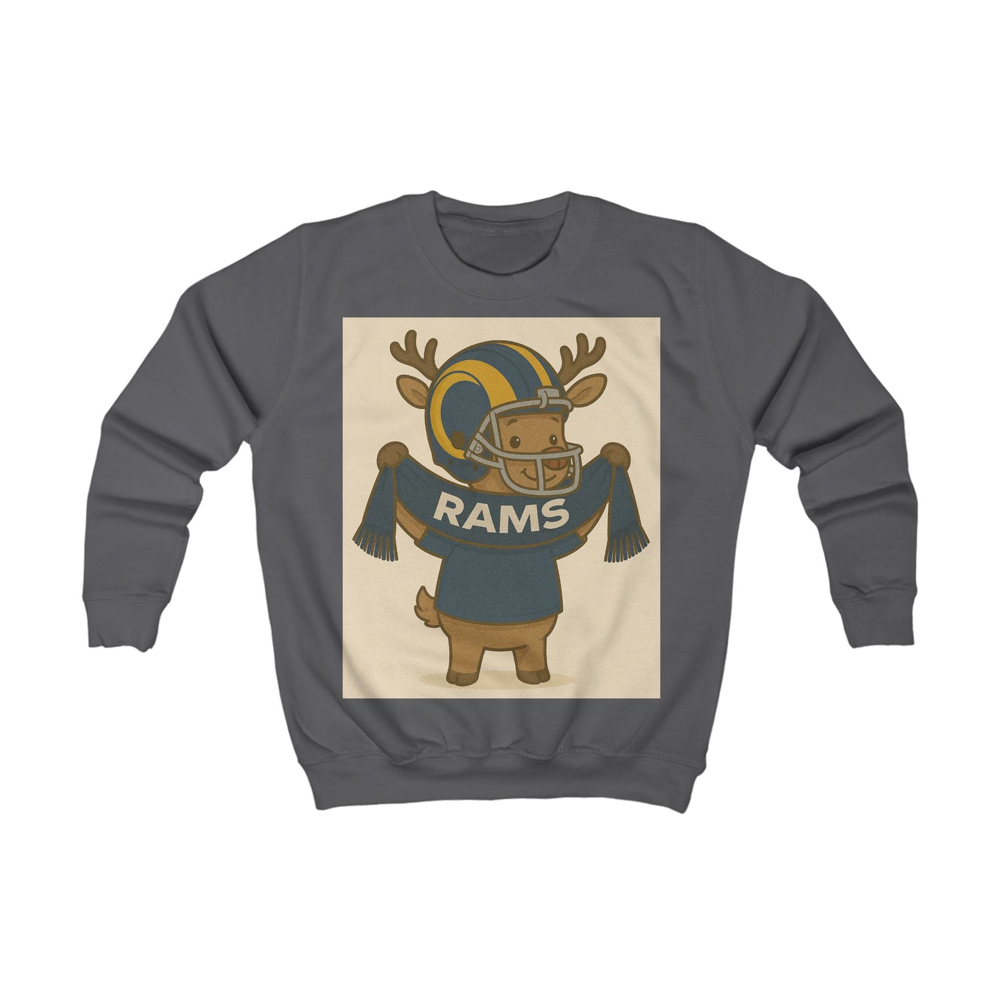Kids LA Rams Christmas Sweatshirt