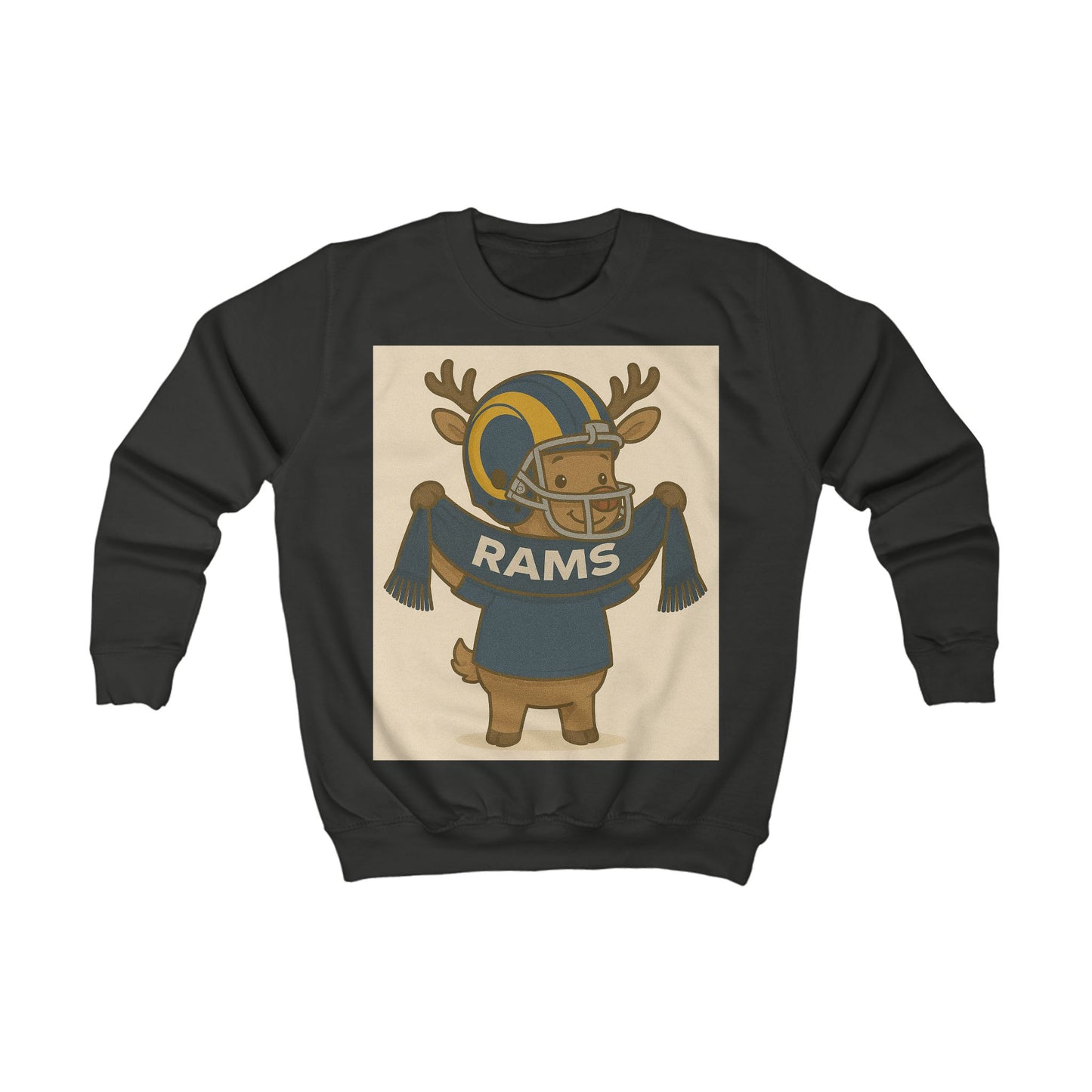 Kids LA Rams Christmas Sweatshirt