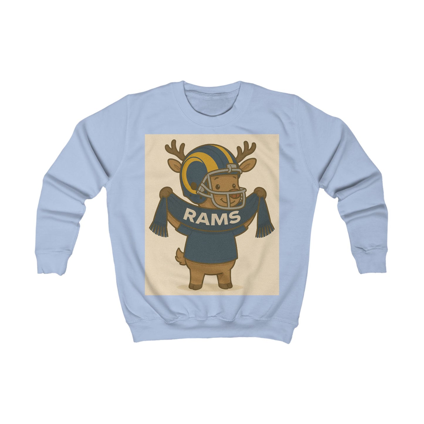 Kids LA Rams Christmas Sweatshirt