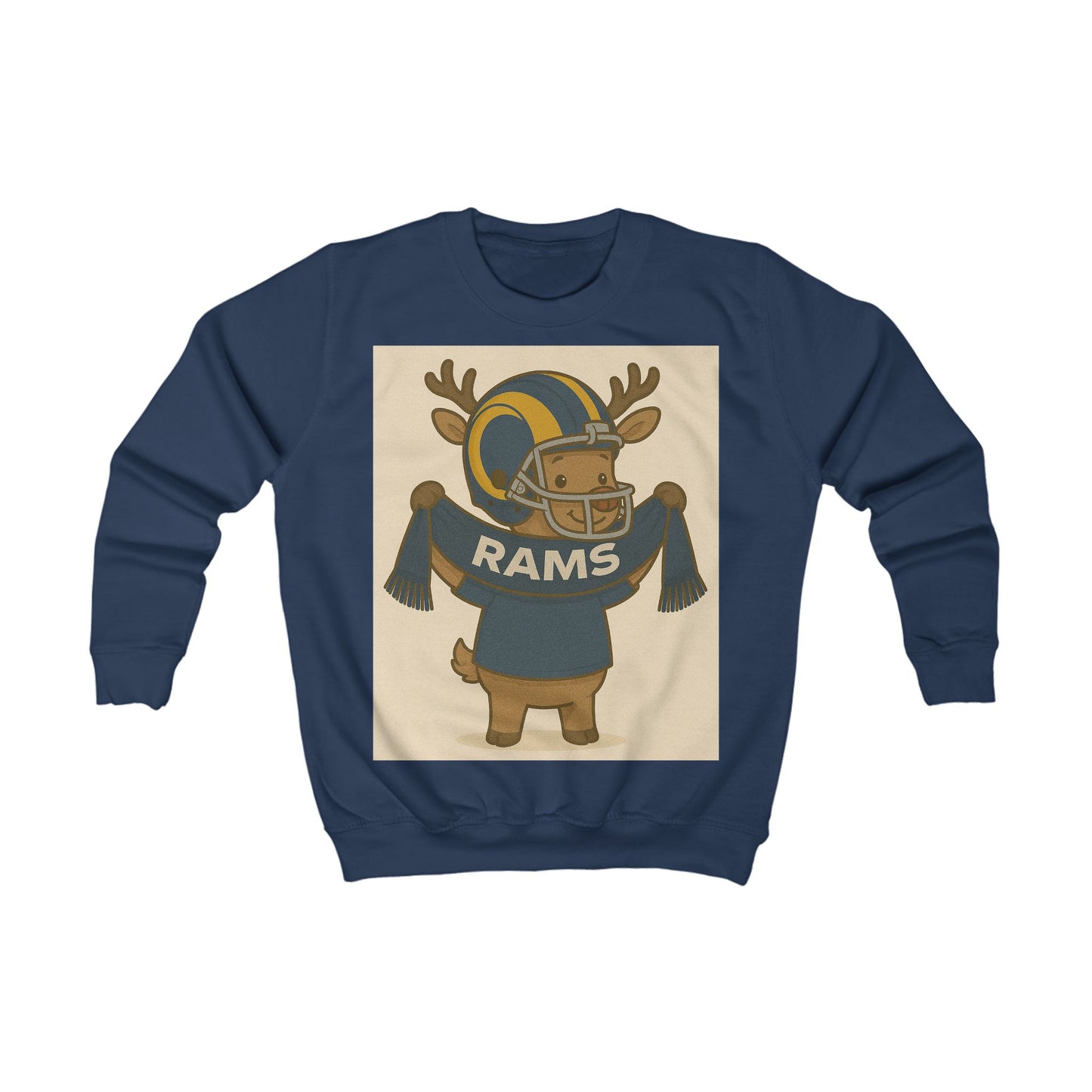 Kids LA Rams Christmas Sweatshirt