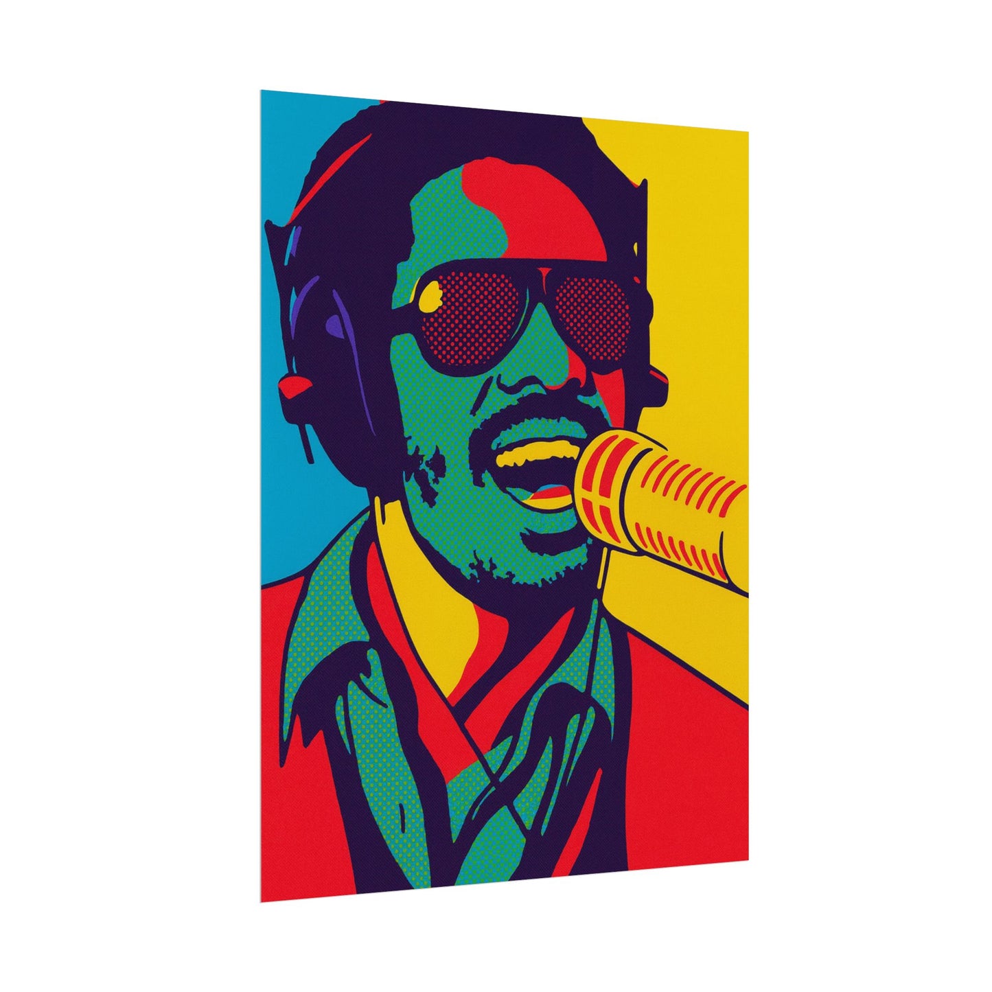 Stevie Wonder Pop Art Poster