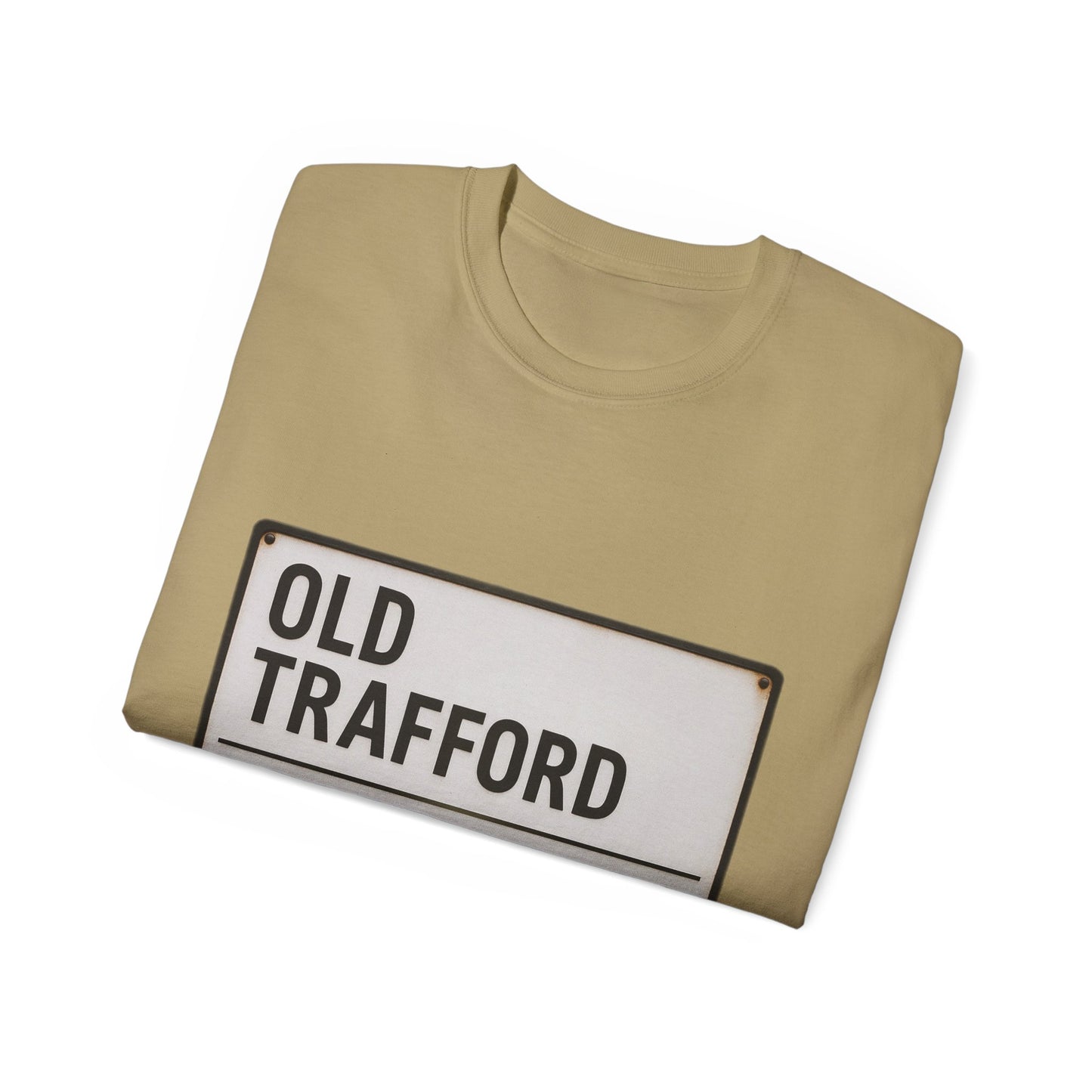Manchester United Old Trafford Road Sign T-Shirt