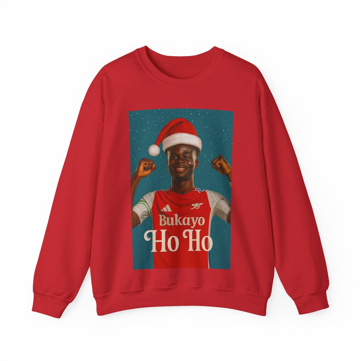 Bukayo Saka Arsenal Christmas Jumper