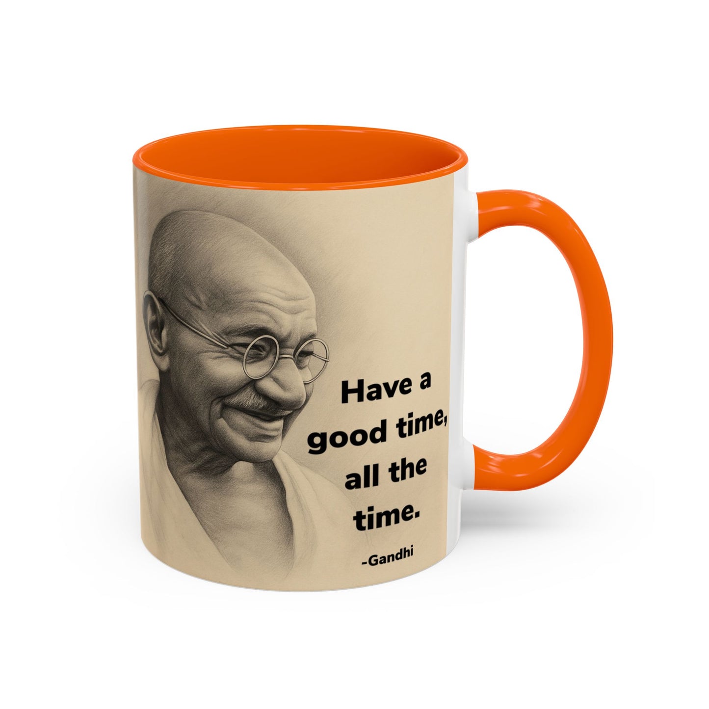 Inspirational Gandhi Quote Mug