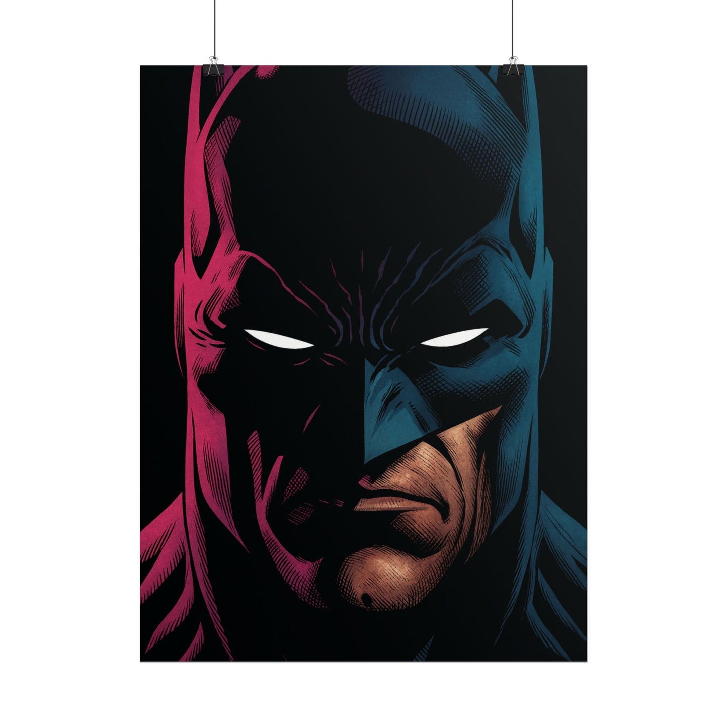 Batman Head Poster