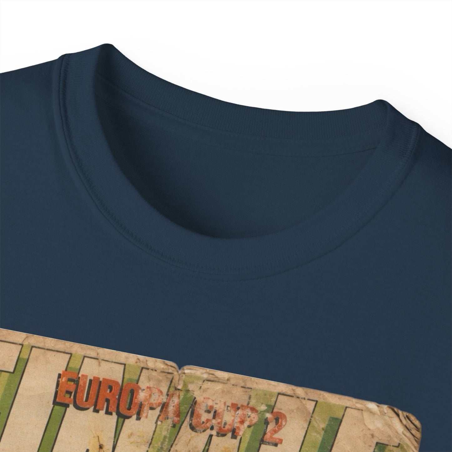 1985 European Cup Winners Cup Final Everton Rapid Vienna Poster Unisex Ultra Cotton Tee