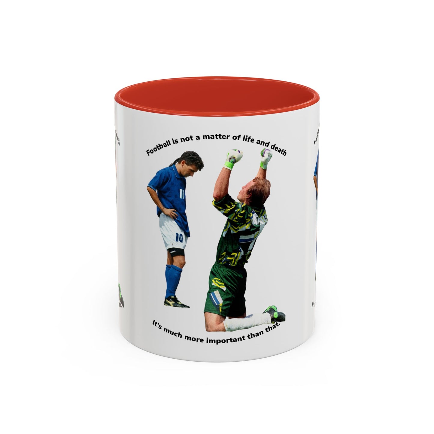 Roberto Baggio Football Life and Death Mug