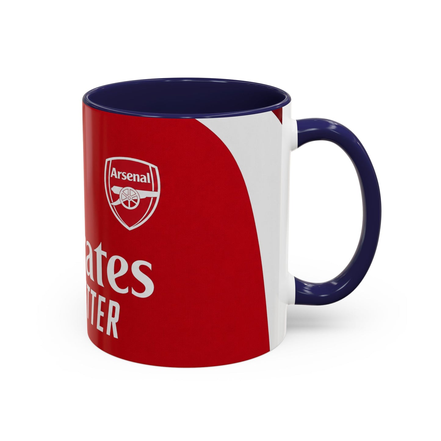 Arsenal 26-27 Shirt Accent Coffee Mug (11, 15oz)
