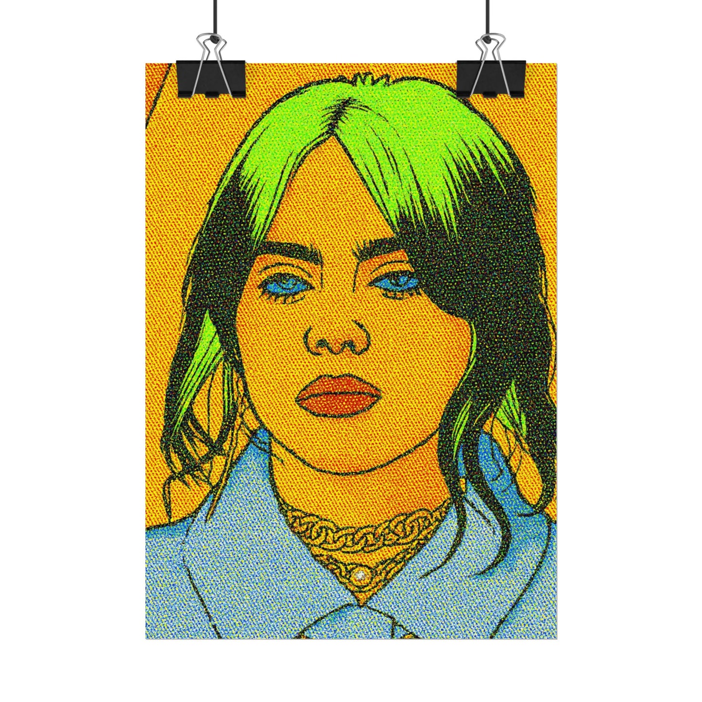 Billie Pop Art Poster