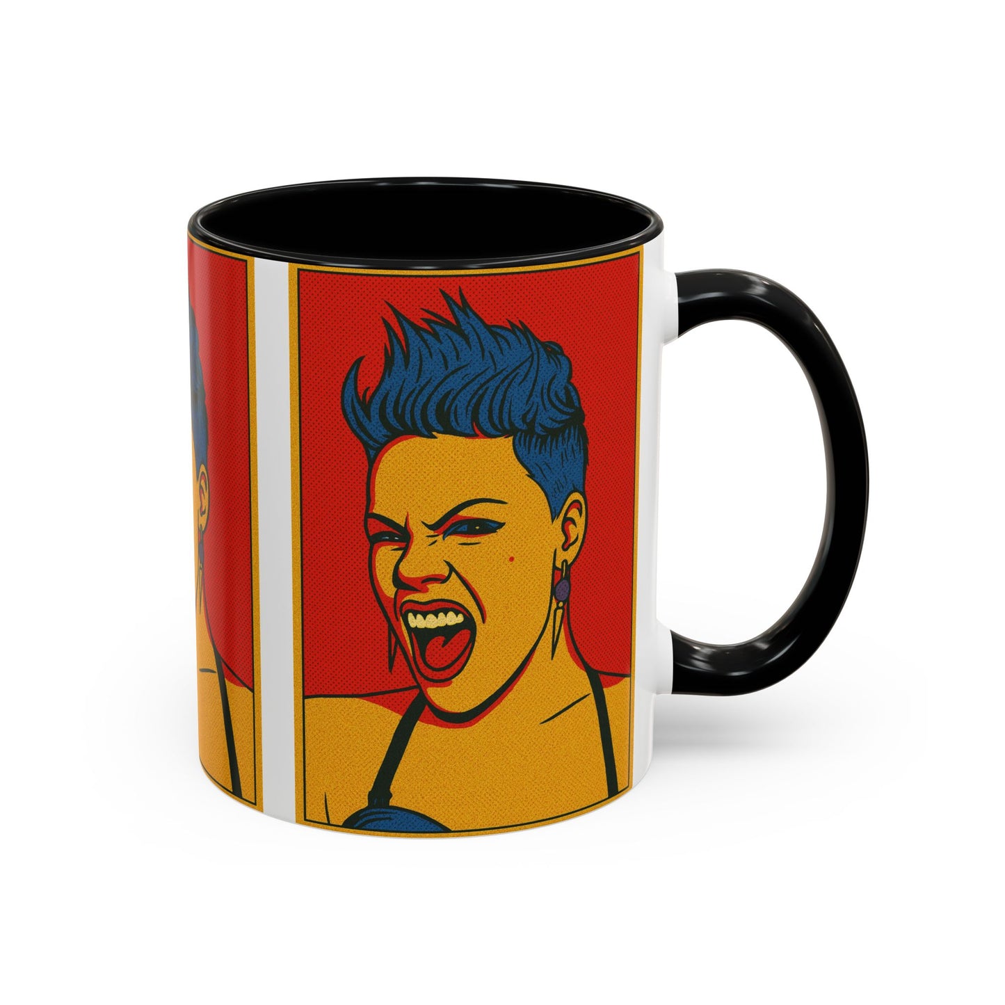 Pink Pop Art Mug
