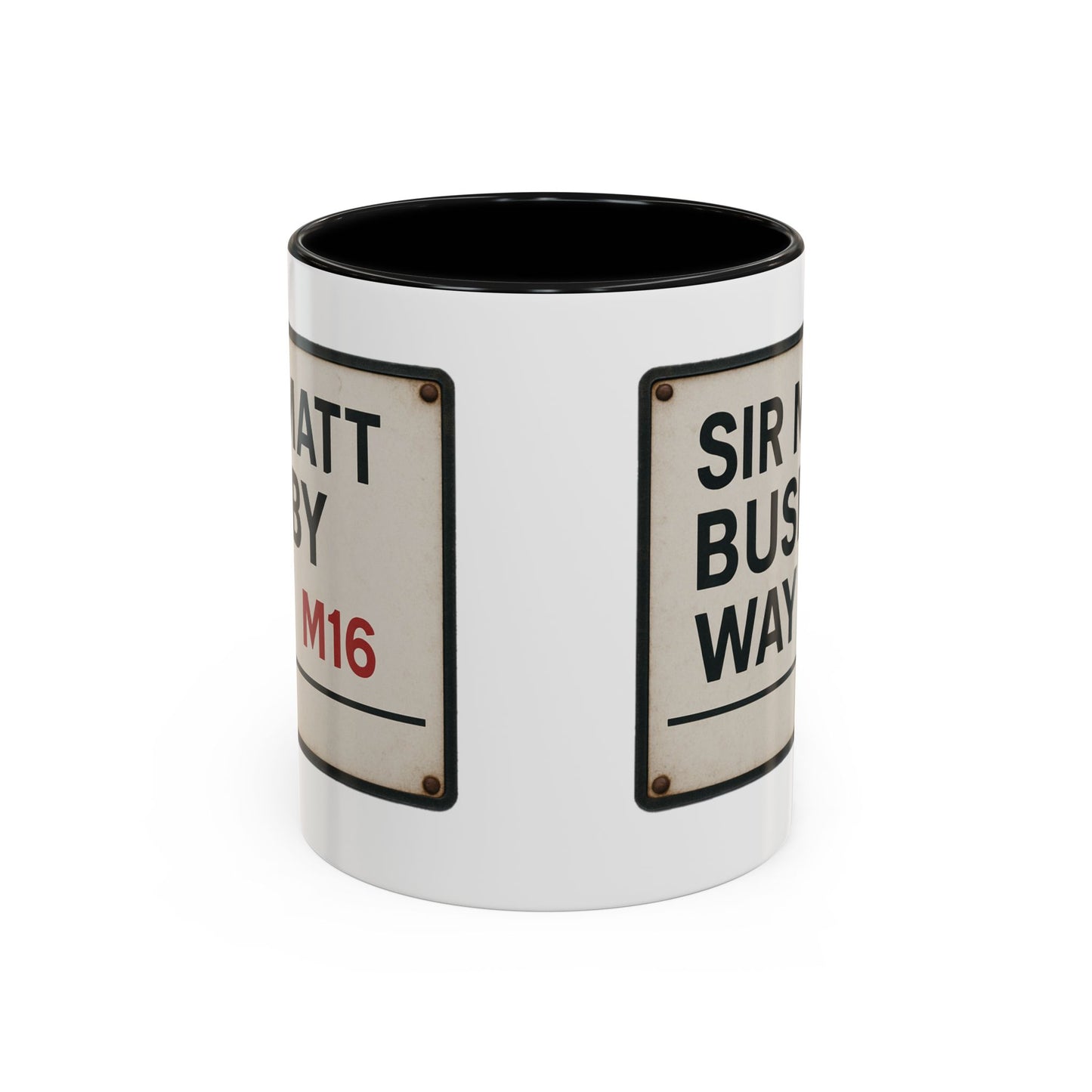Sir Matt Busby Way Manchester United Mug