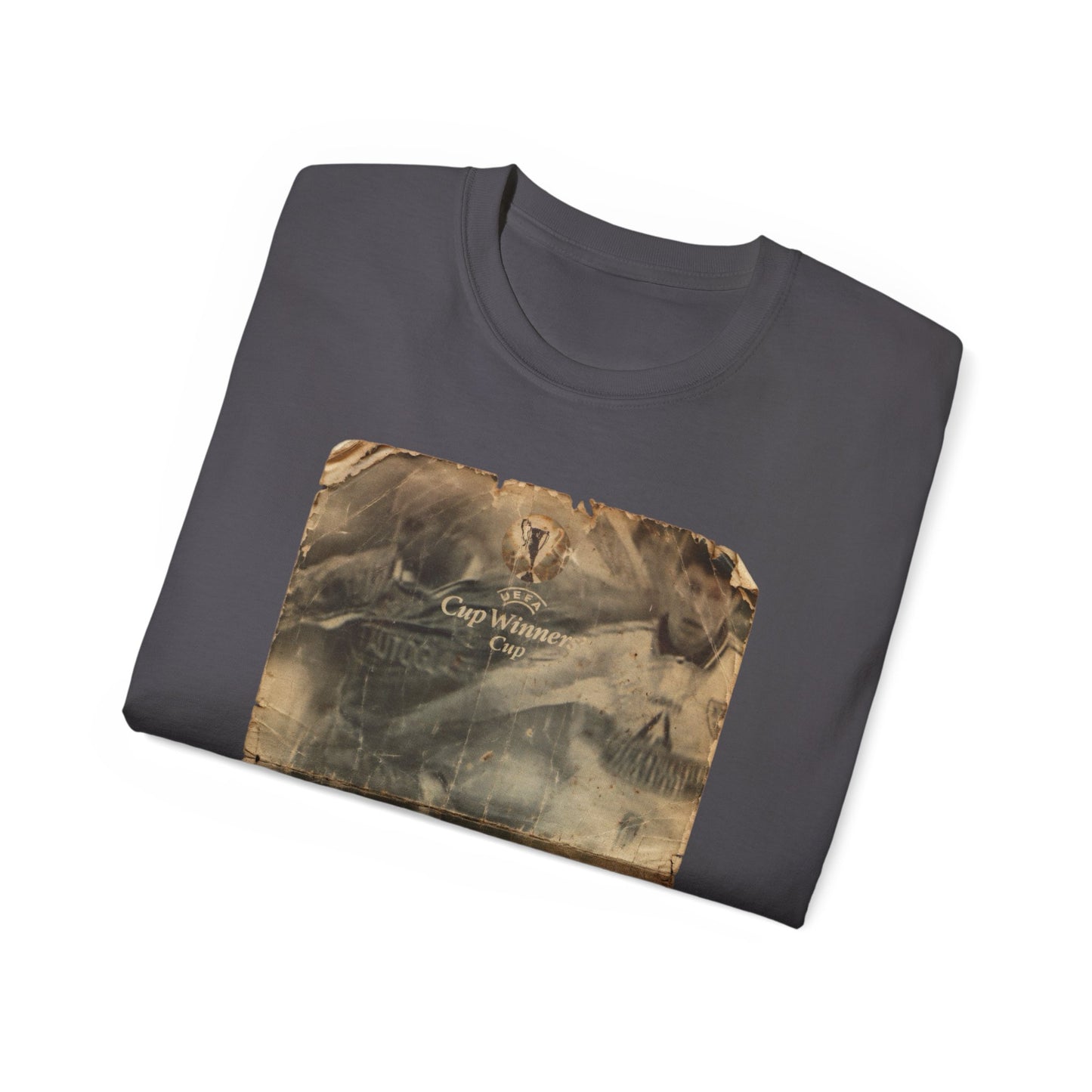 1998 European Cup Winners Cup Final Chelsea Stuttgart Poster Unisex Ultra Cotton Tee