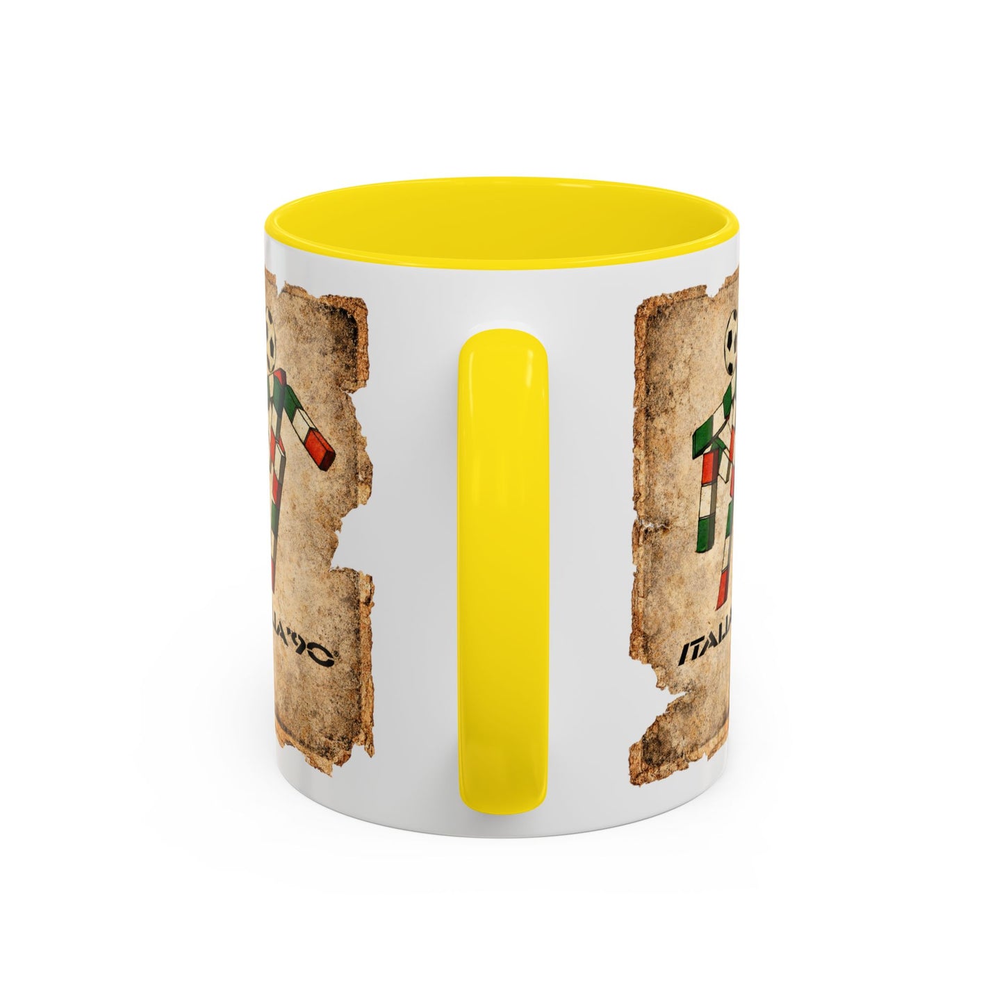 Italia 90 Ciao Mascot Poster Coffee Mug (11, 15oz)