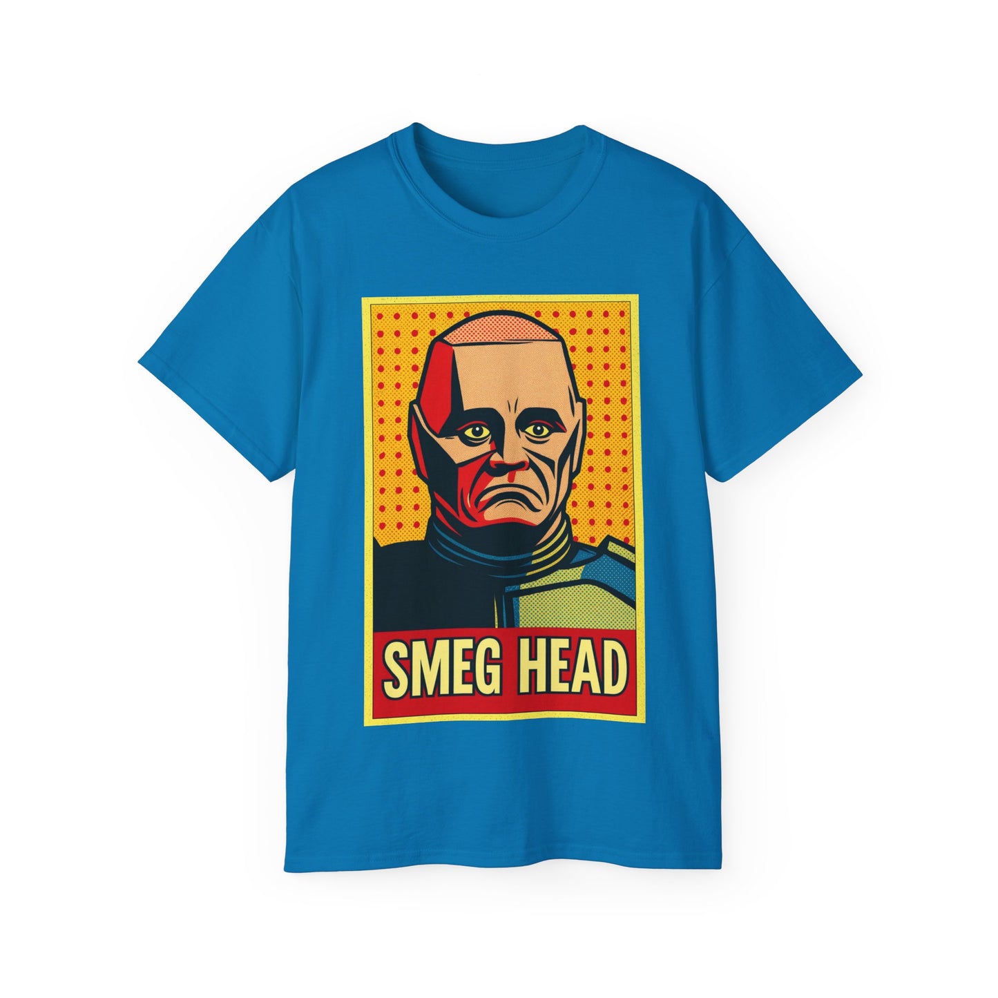Kryten Smeg Head Red Dwarf T-Shirt