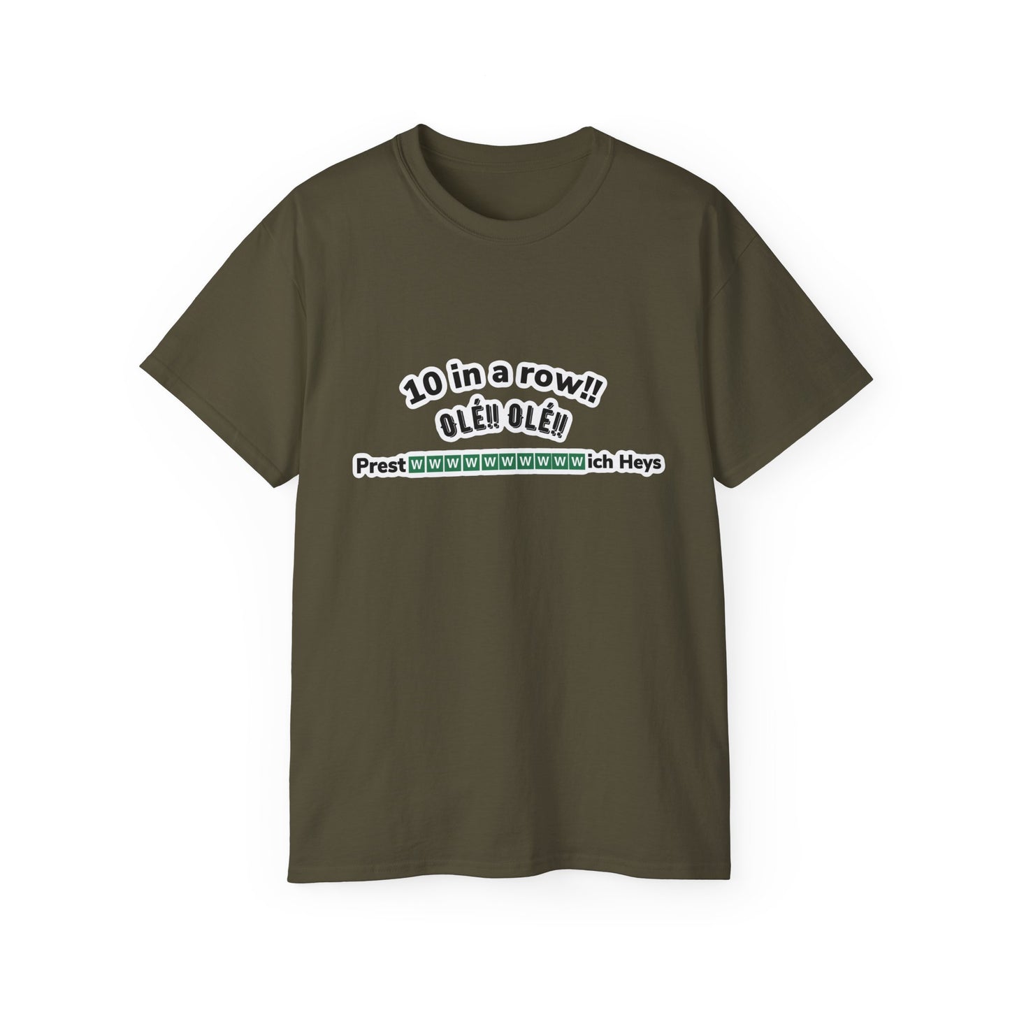 Prestwwwwwwwwwwich Heys Unisex Ultra Cotton Tee