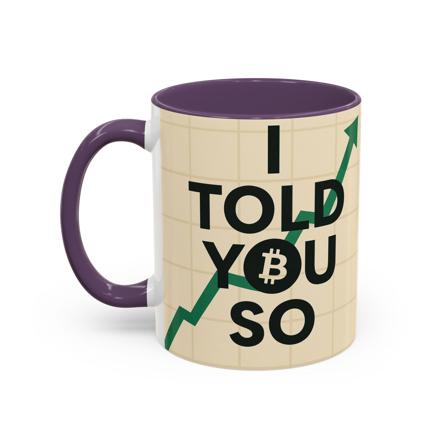 I Told You So Bitcoin Mug