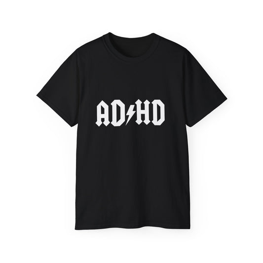 AD/HD White T-Shirt
