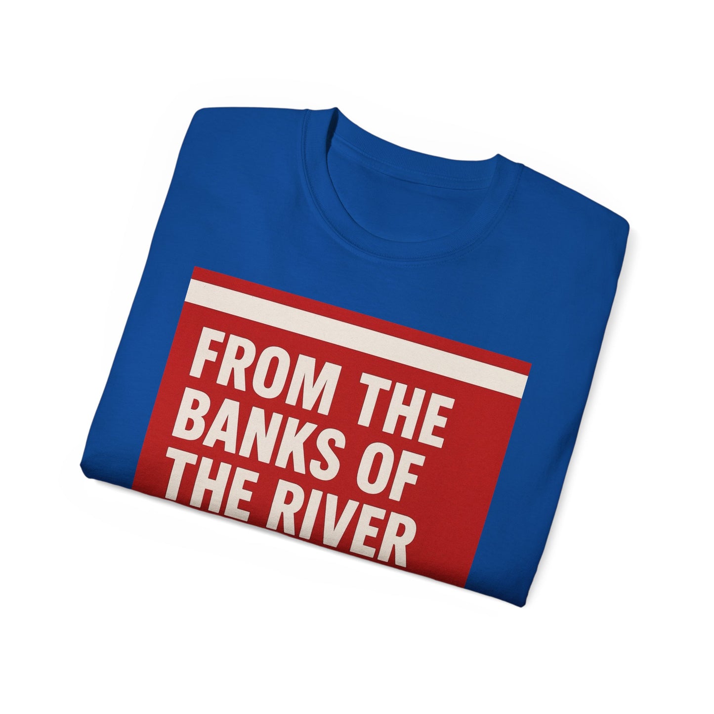 Manchester United From The Banks Of The River Irwell T-Shirt