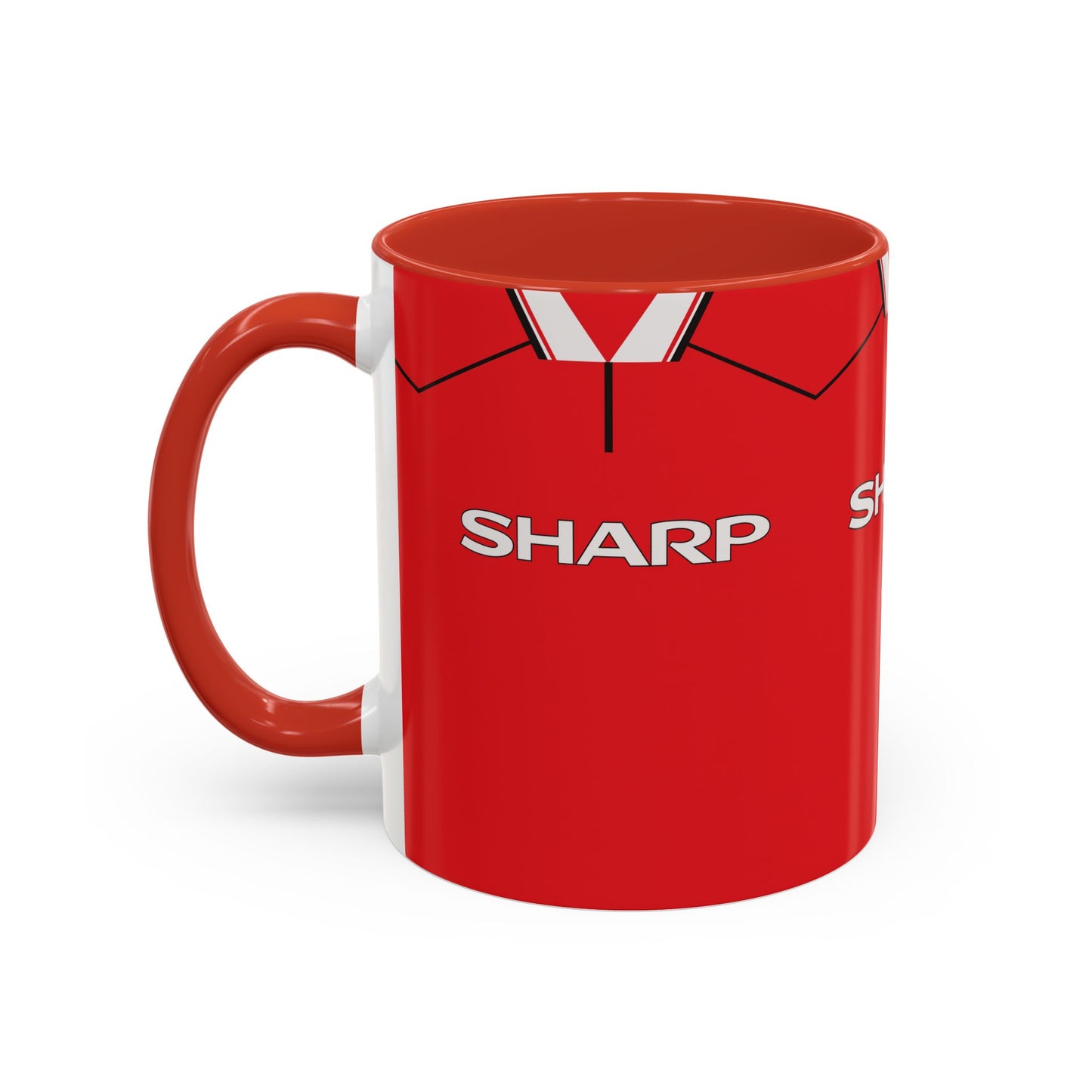 Manchester United Domestic Home Shirt 1998-2000 Mug