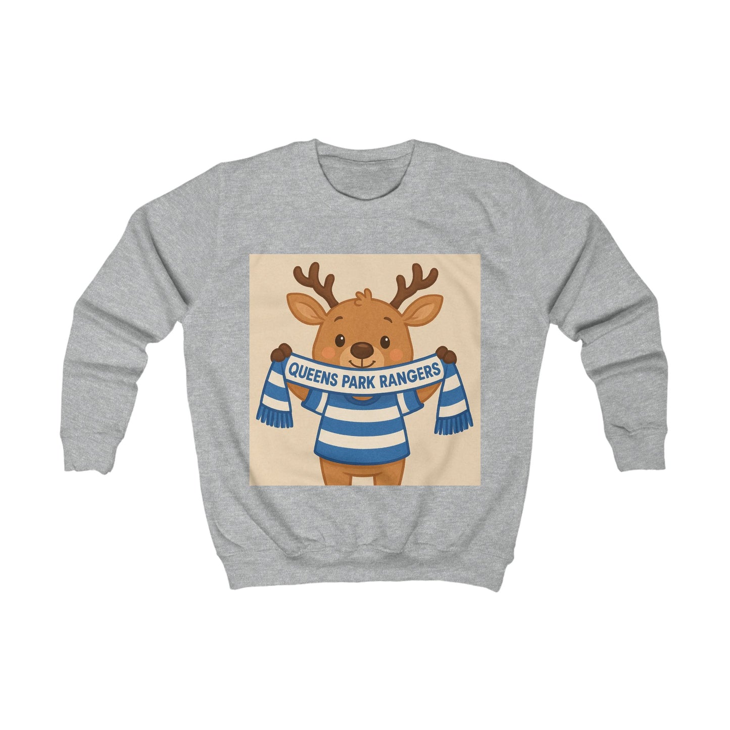 Children’s QPR Reindeer Christmas Jumper