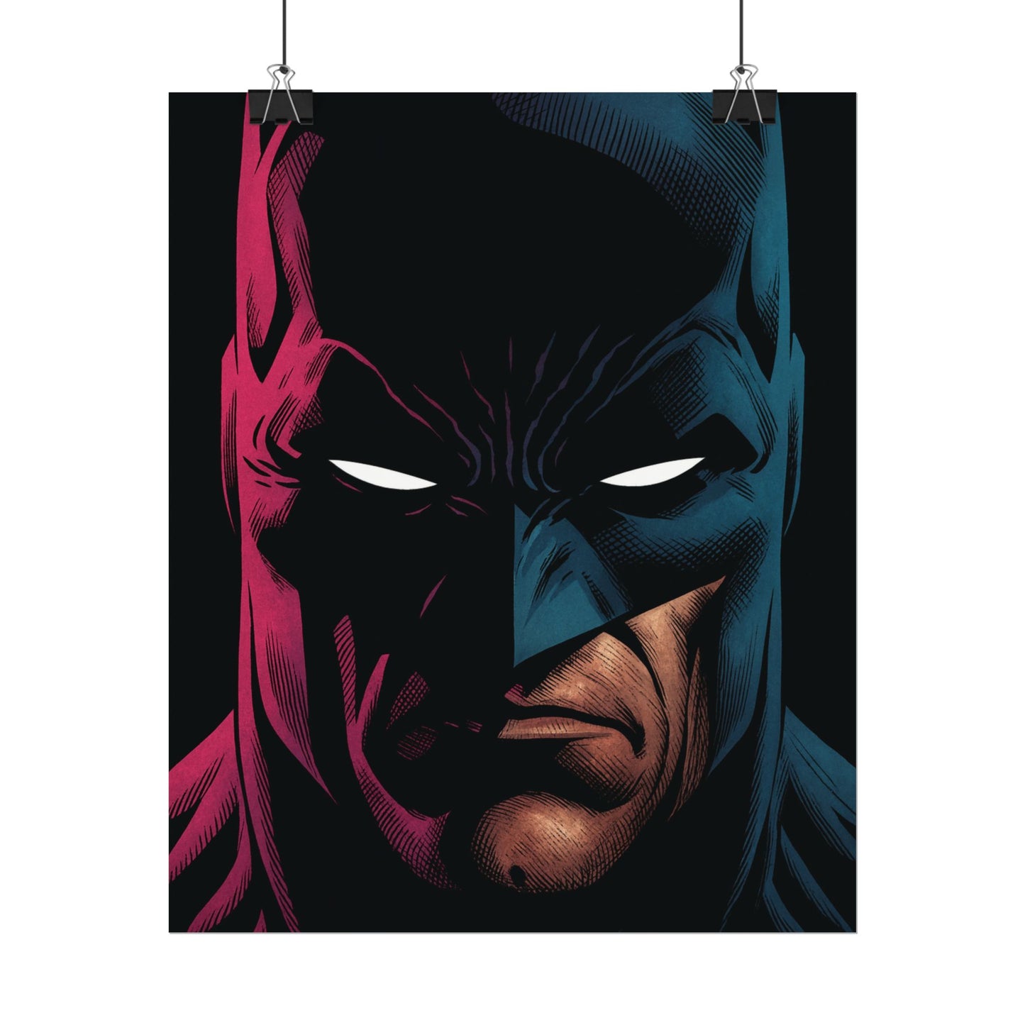 Batman Head Poster