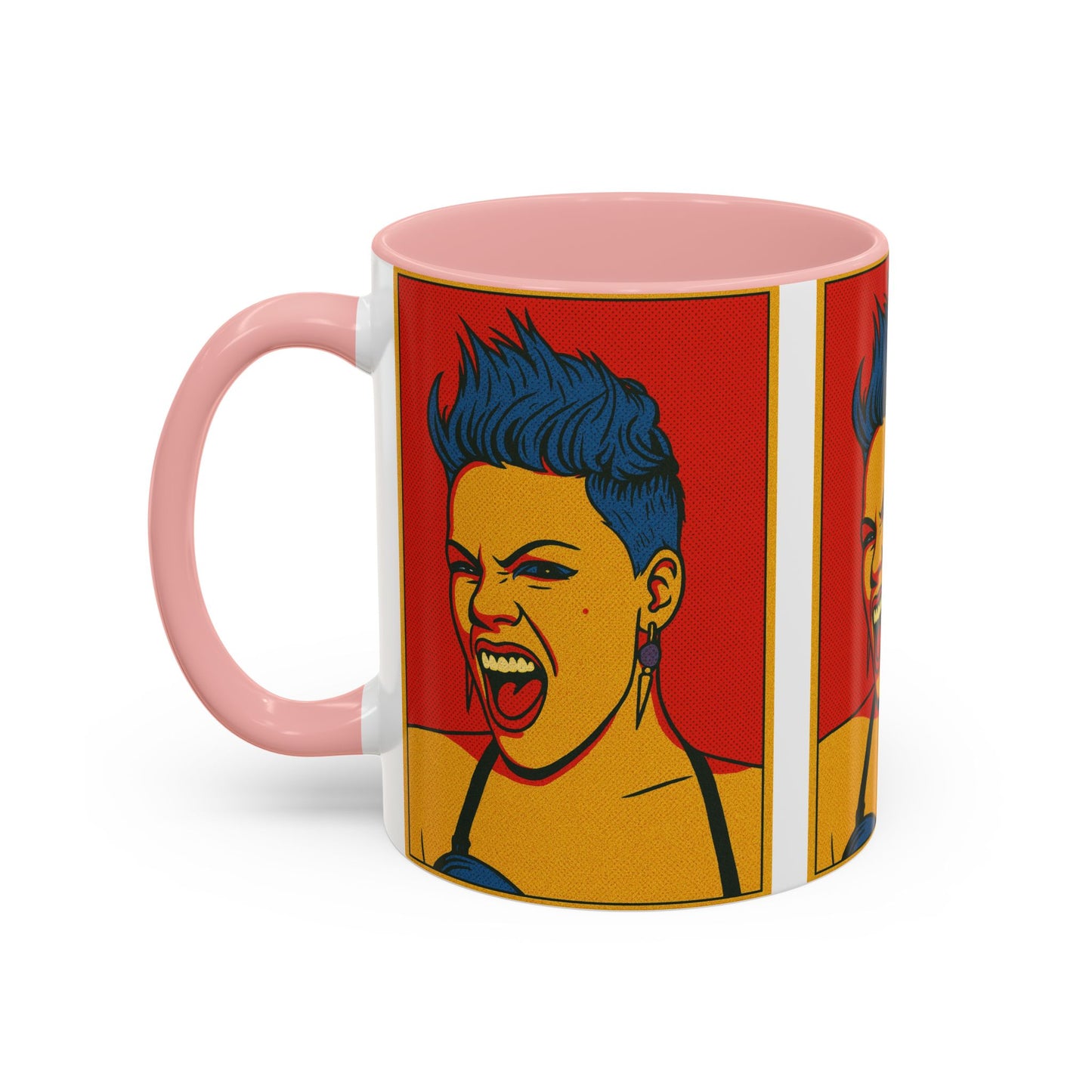 Pink Pop Art Mug