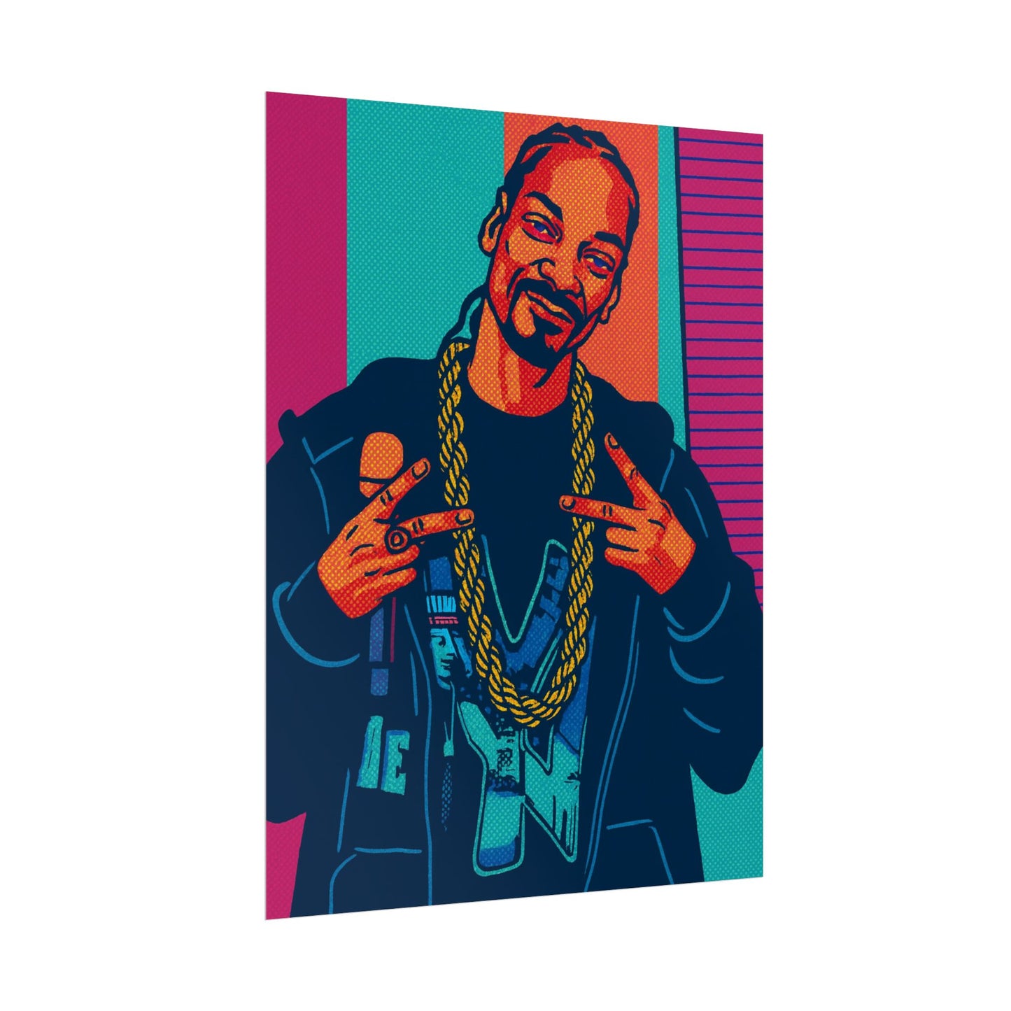 Snoop Dogg Pop Art Poster