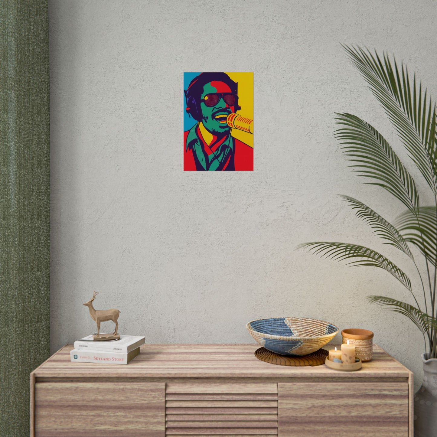 Stevie Wonder Pop Art Poster