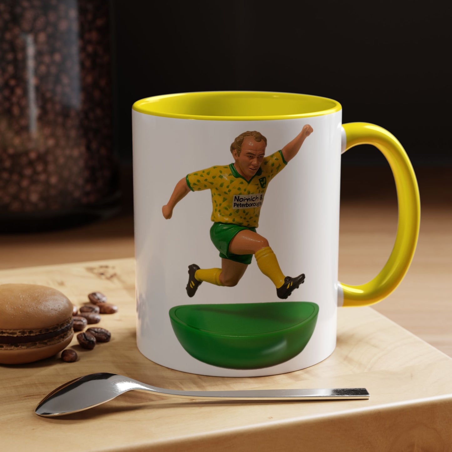 Jeremy Goss Subbuteo Mug - Norwich City