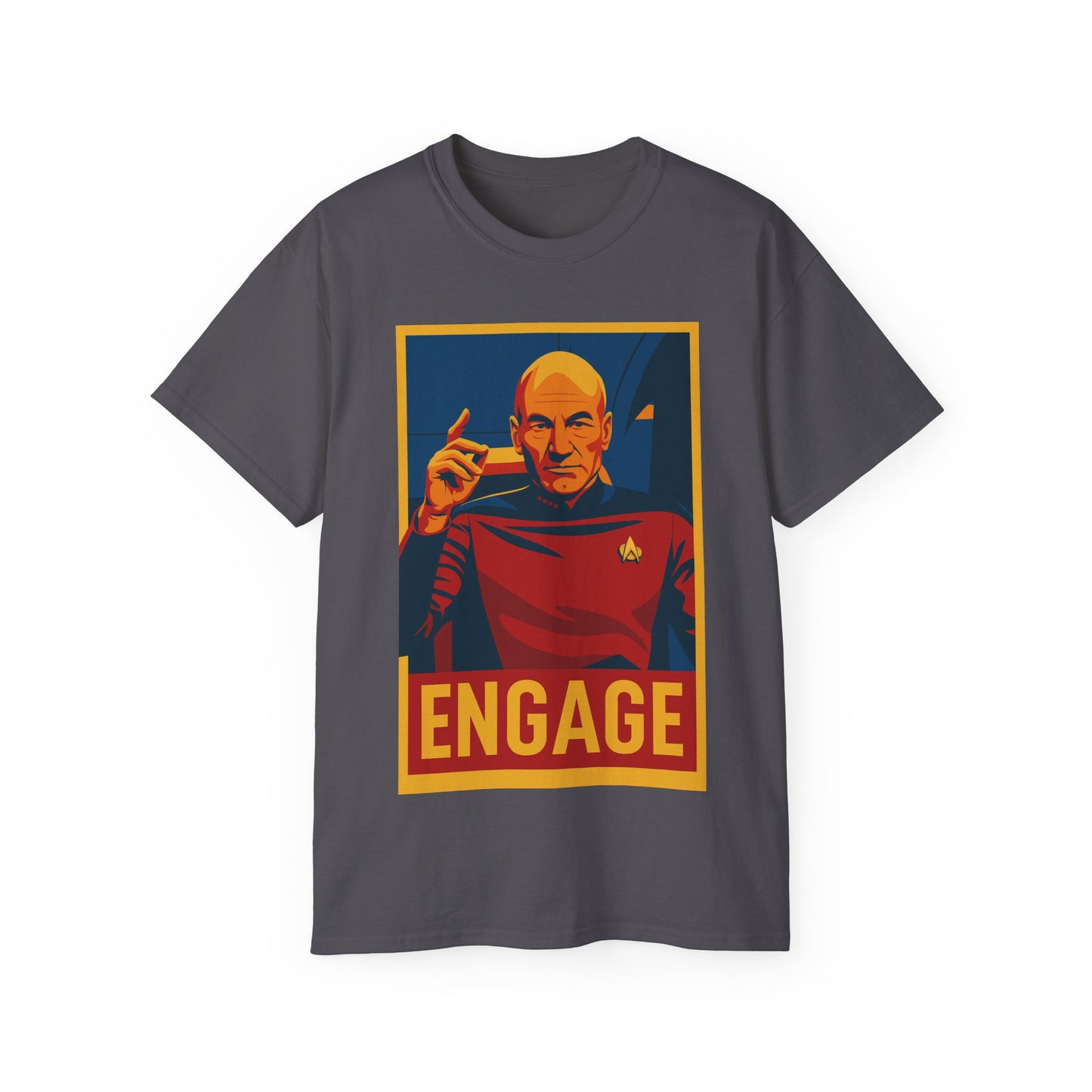 Captain Picard Engage T-Shirt