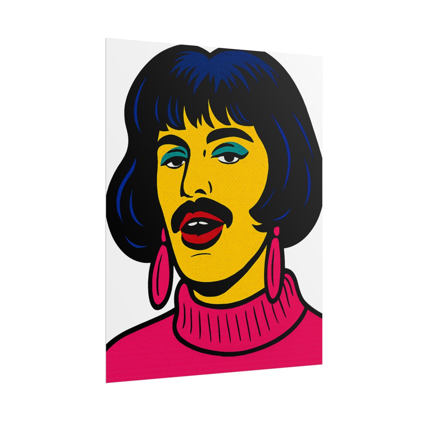 Mercury Pop Art I Want To Break Free Poster