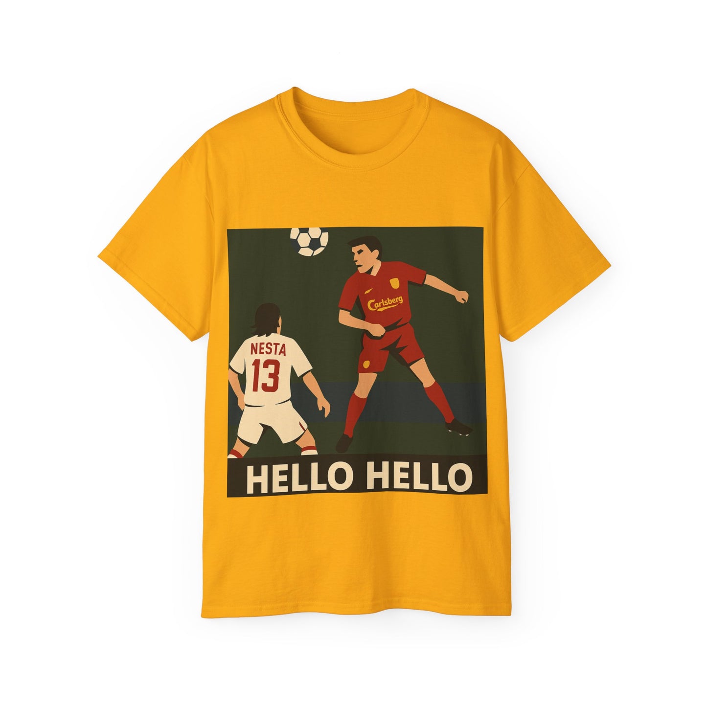 Hello Hello Steven Gerrard T-Shirt - Liverpool