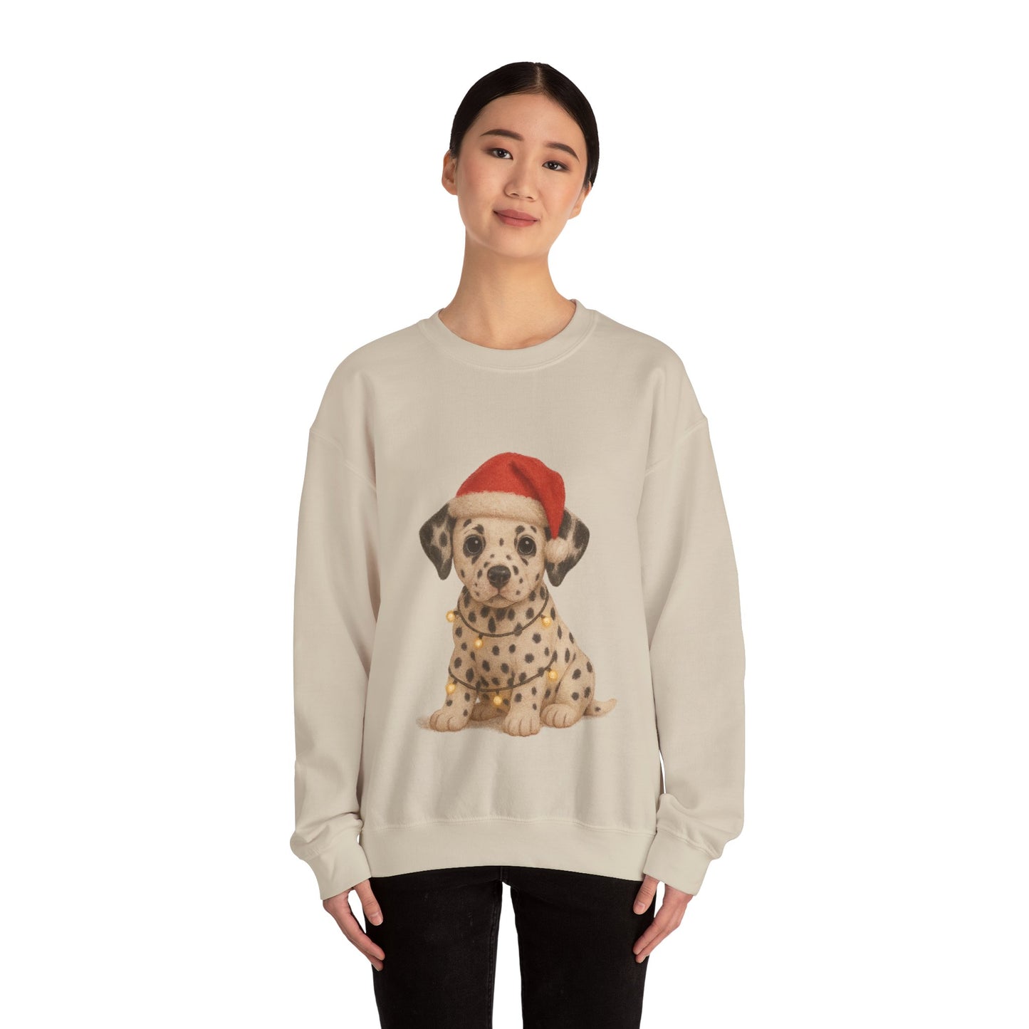 Dalmatian Puppy Christmas Jumper
