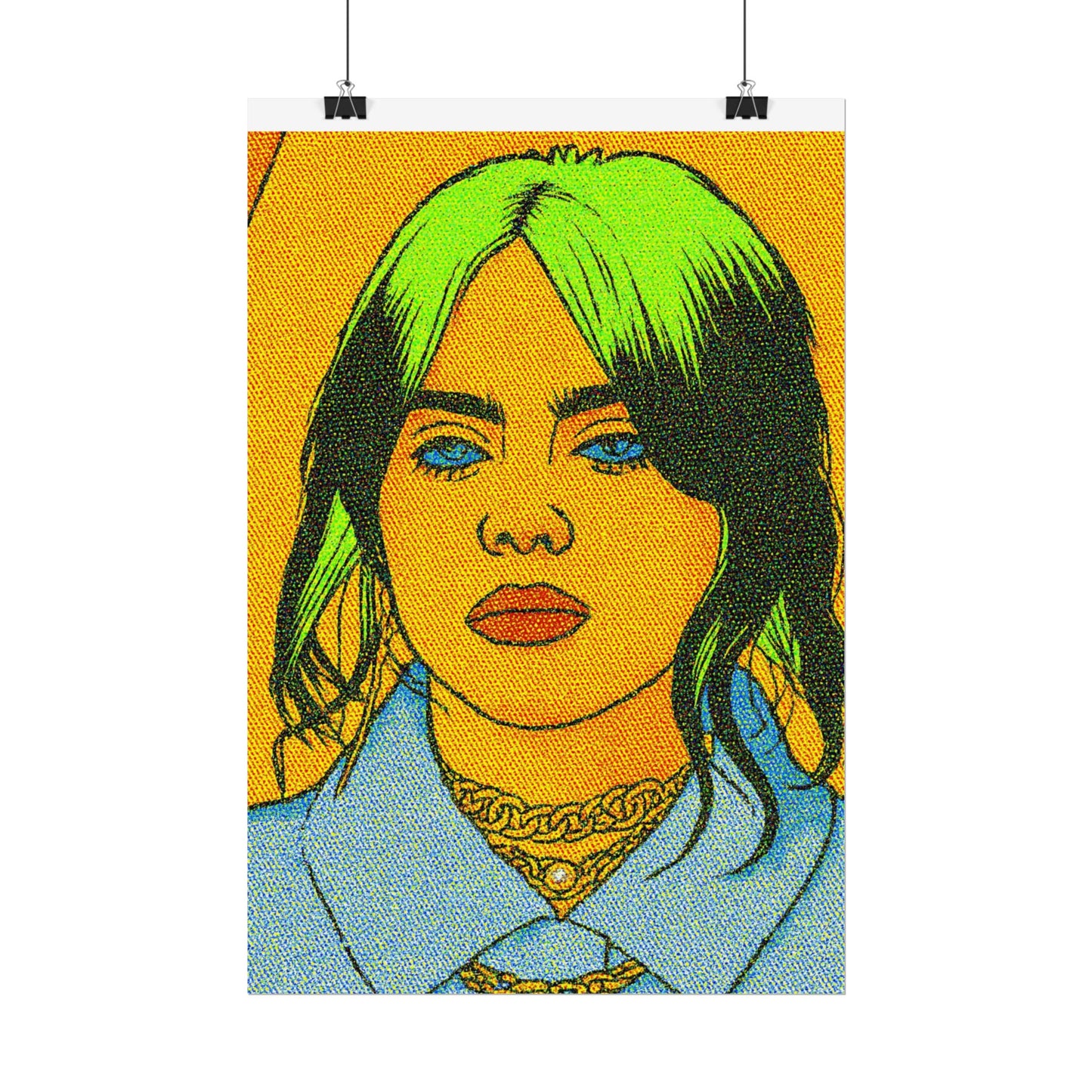 Billie Pop Art Poster